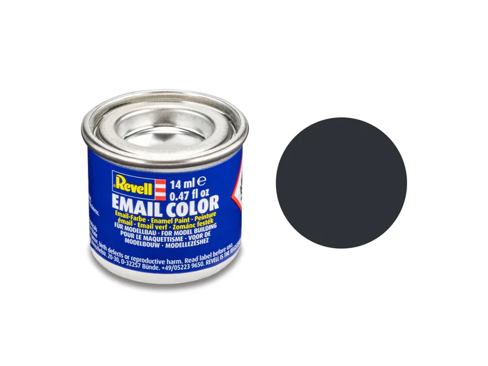 Matt "Anthracite Gray" - 9 - RAL 7021 - Emaljfärg - Revell