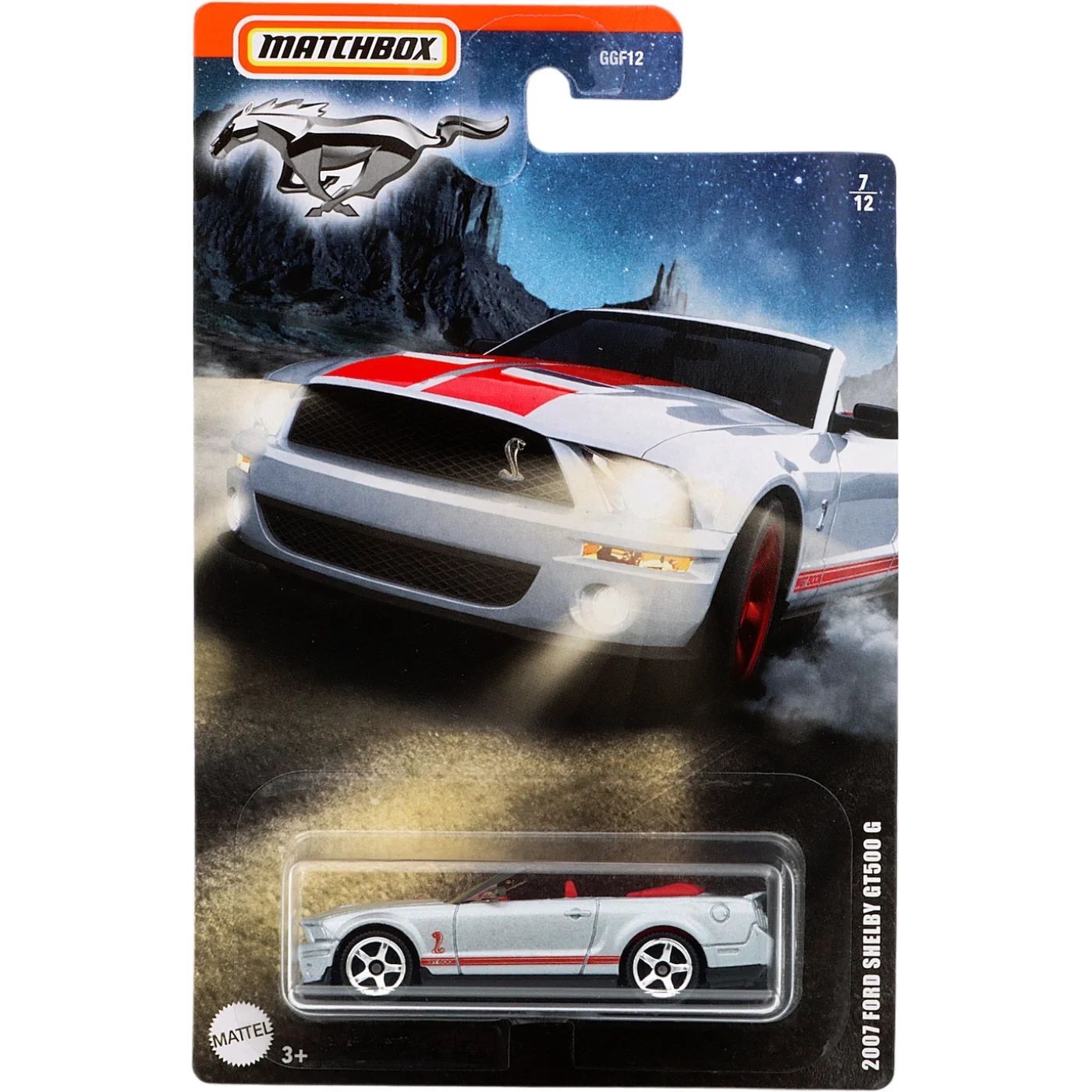 2007 Ford Shelby GT500 G – Ford Mustang Series – Matchbox