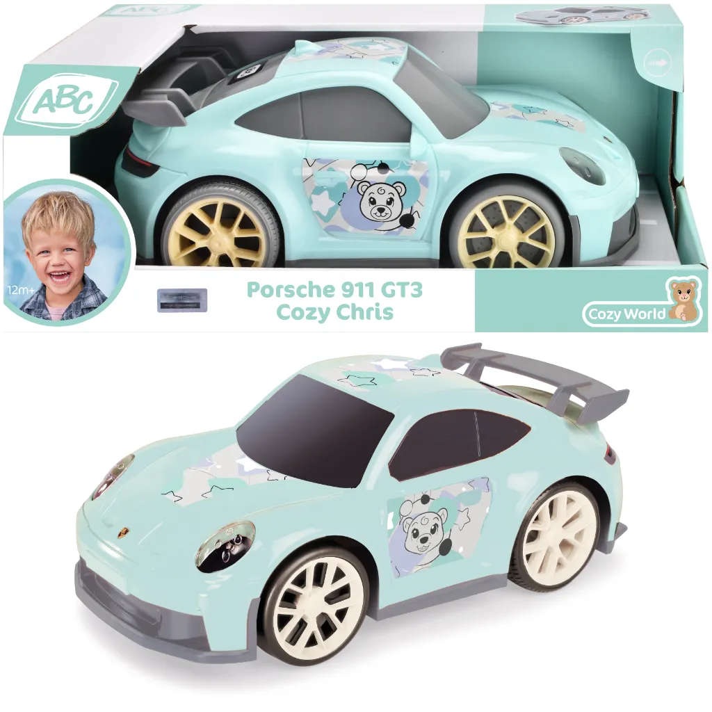 Porsche 911 GT3 – Cozy Chris – Turkos – ABC – 27 cm