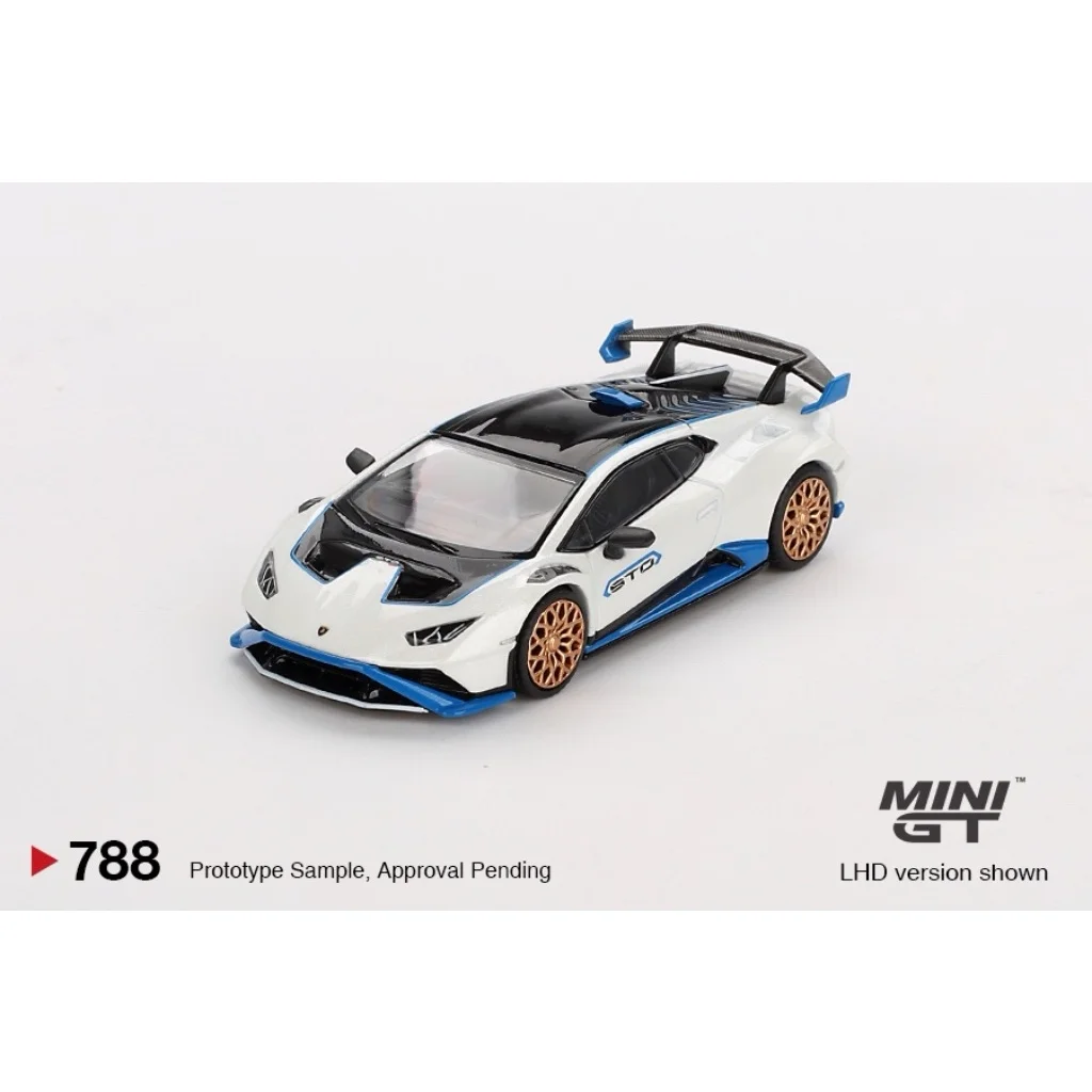 Lamborghini Huracán STO - Bianco Asopo - 788 - Mini GT