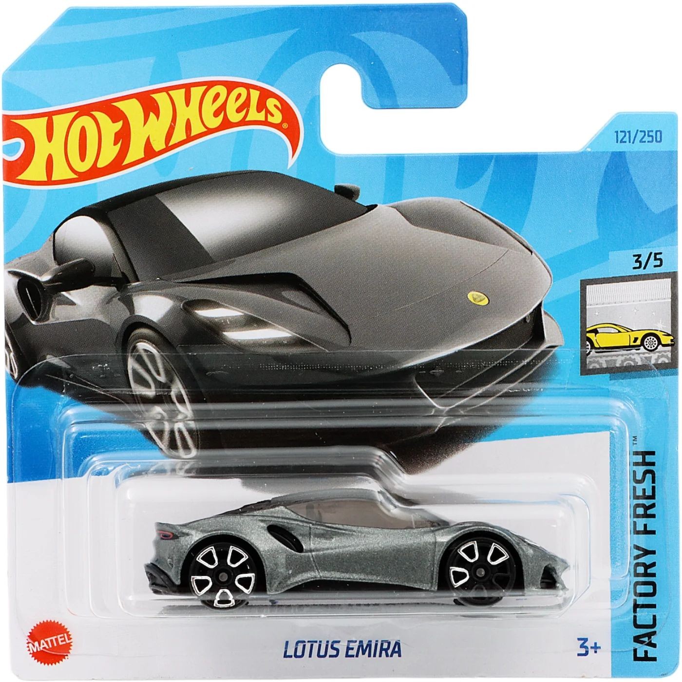 Läs mer om Lotus Emira - Factory Fresh - Grå - Hot Wheels