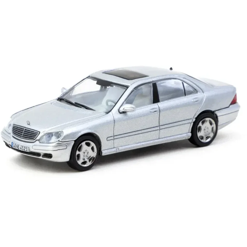 Mercedes-Benz S-Class S 500 (W220) - Silver - Tarmac Works - 1:64