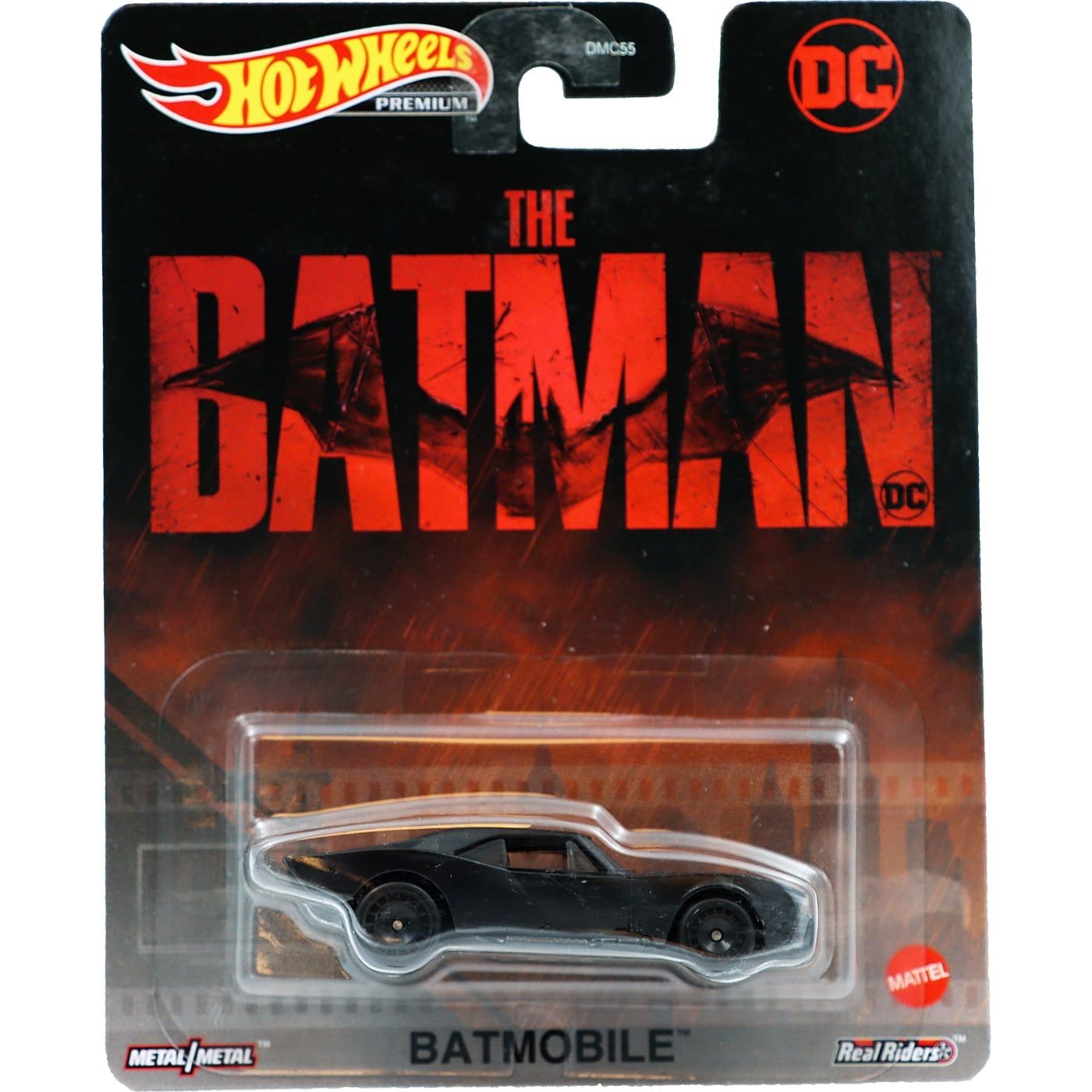 Läs mer om The Batman - Batmobile - DC - Hot Wheels - 1:64