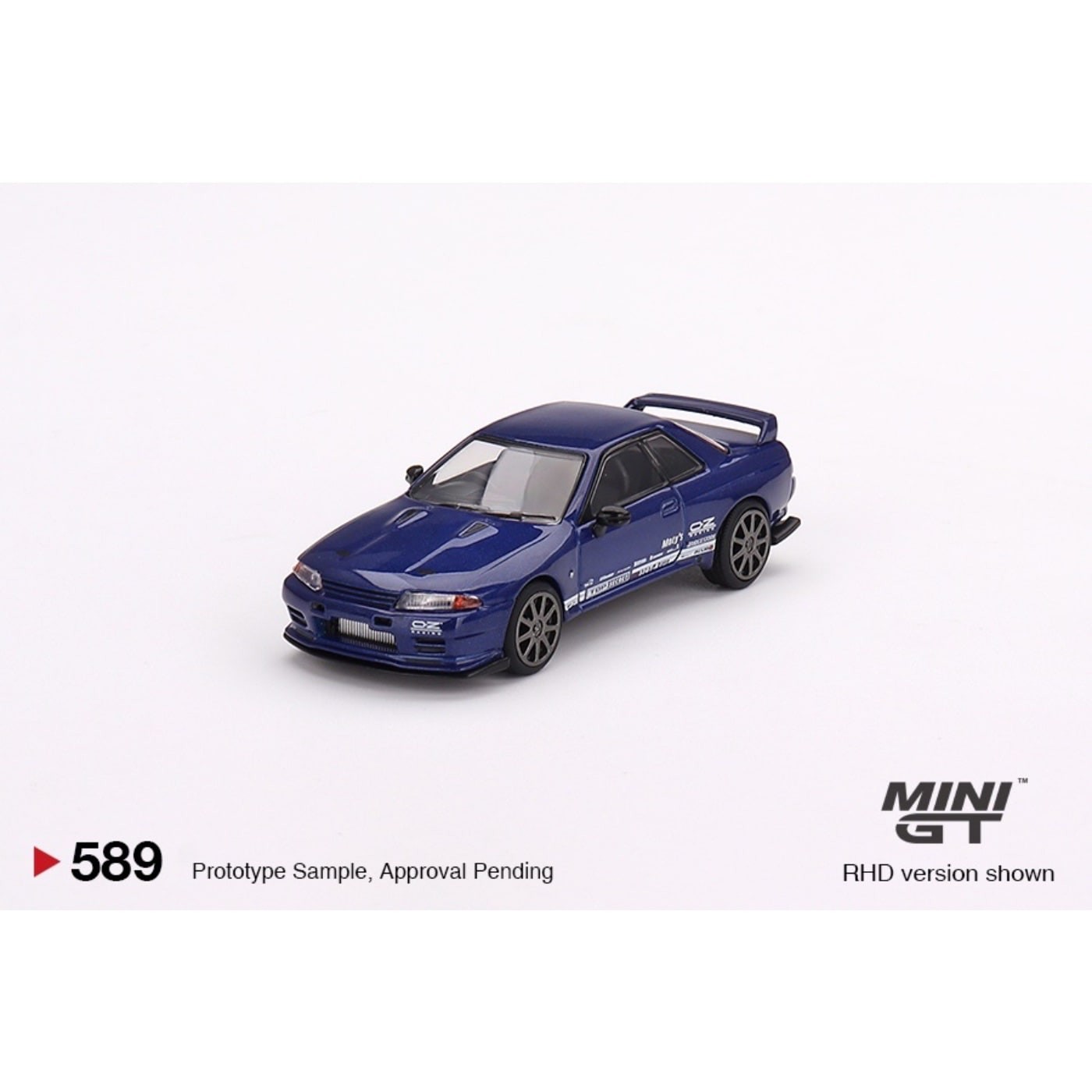 Nissan Skyline GT-R Top Secret VR32 – Blå – Mini GT – 1:64