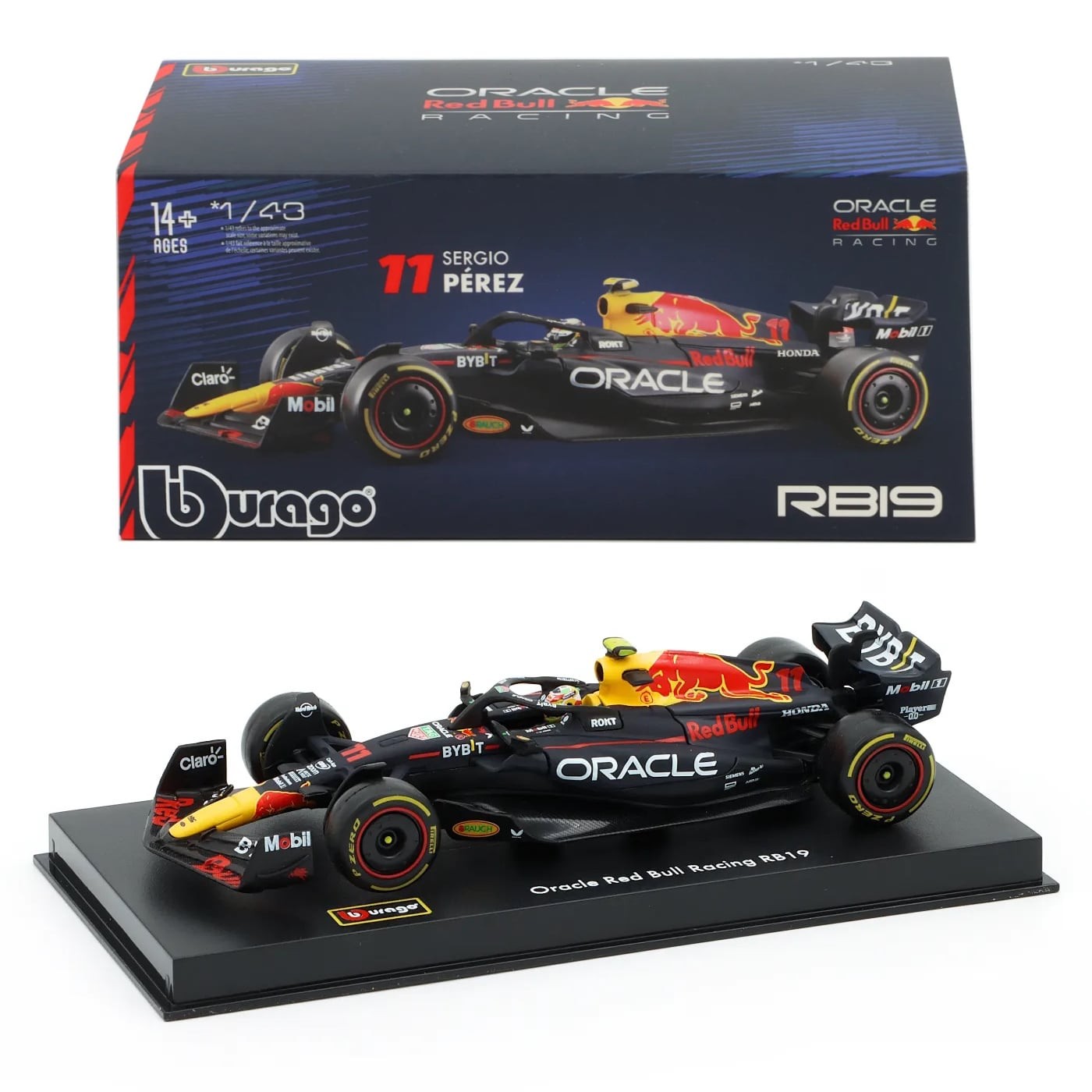 F1 – Red Bull – RB19 – #11 Sergio Perez – Bburago – 1:43