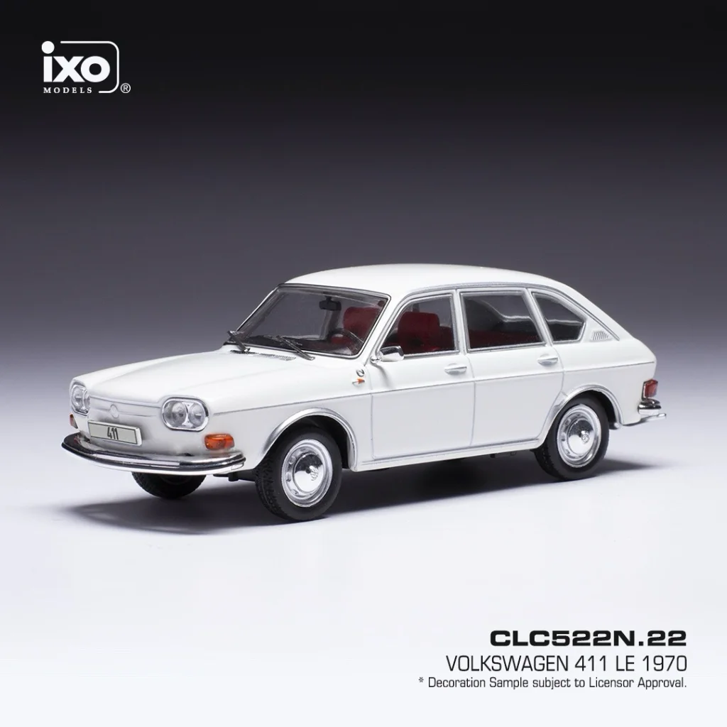 Volkswagen 411 LE - 1970 - Vit - Ixo Models - 1:43