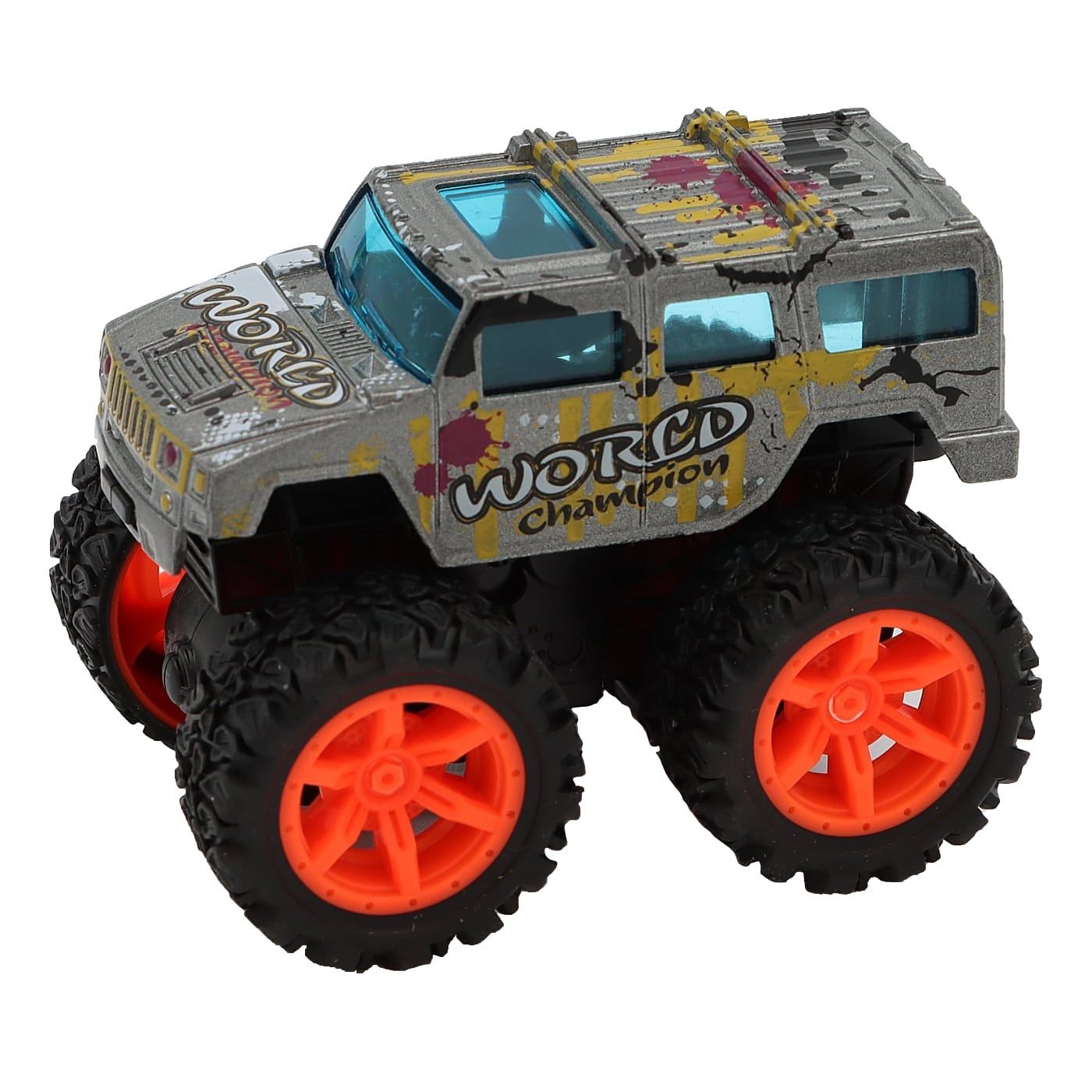 Läs mer om Monster Truck - Bigfoot - Off-Road crawler med friktion - Grå