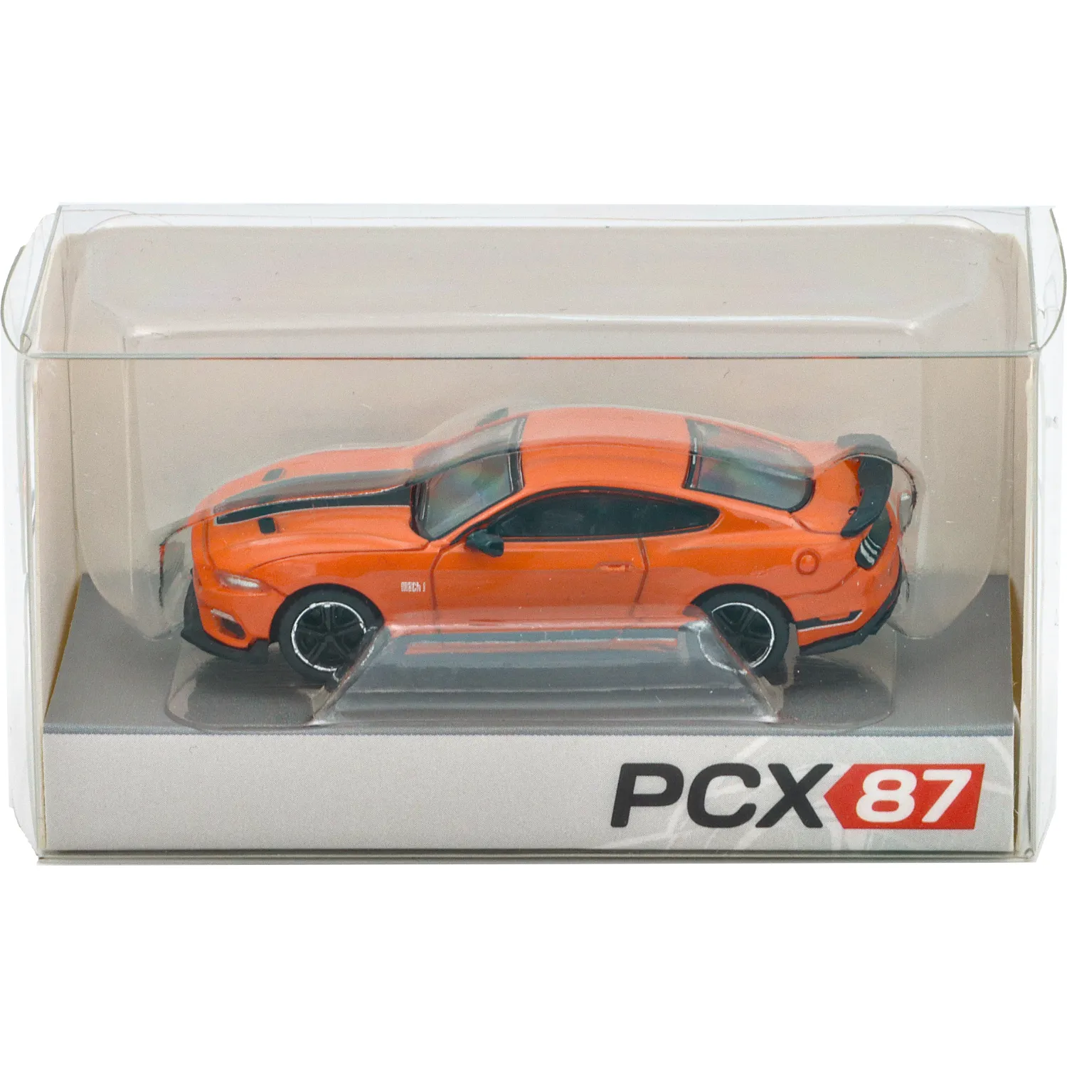 Ford Mustang VI Mach 1 - Orange - PCX87 - 1:87