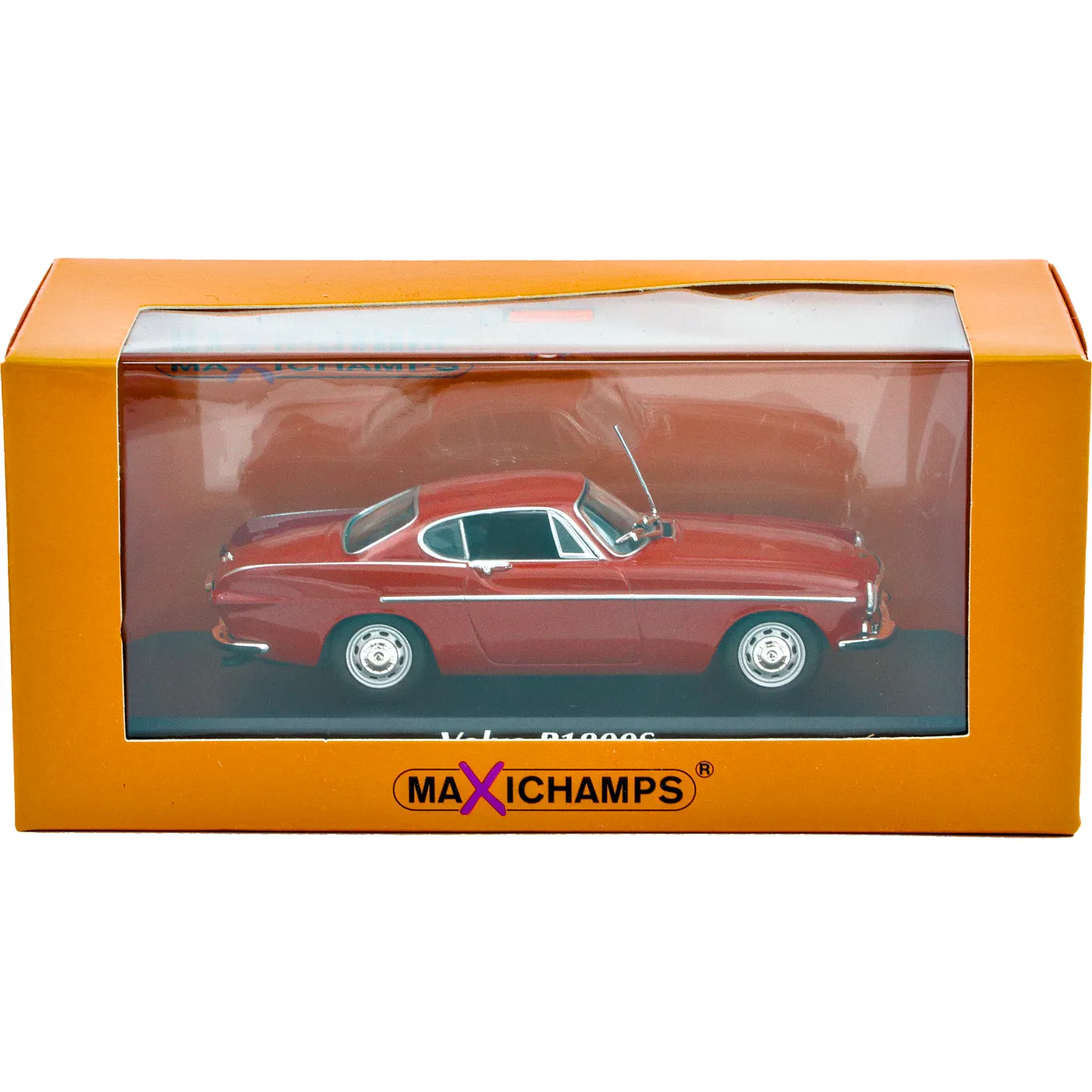 Volvo P1800S - 1969 - Röd - Maxichamps - 1:43