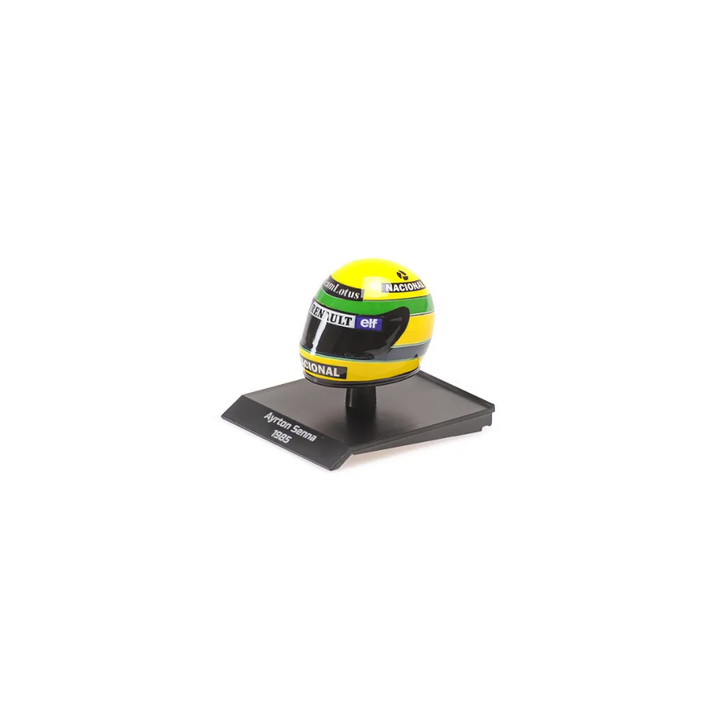 Ayrton Senna - 1985 - Hjälm - Minichamps - 1:10