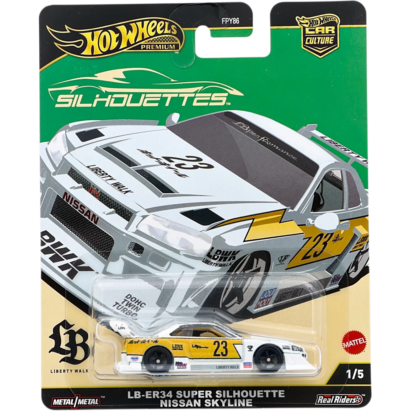 LB-ER34 Super Silhoutte Nissan Skyline - Silhouettes - HW