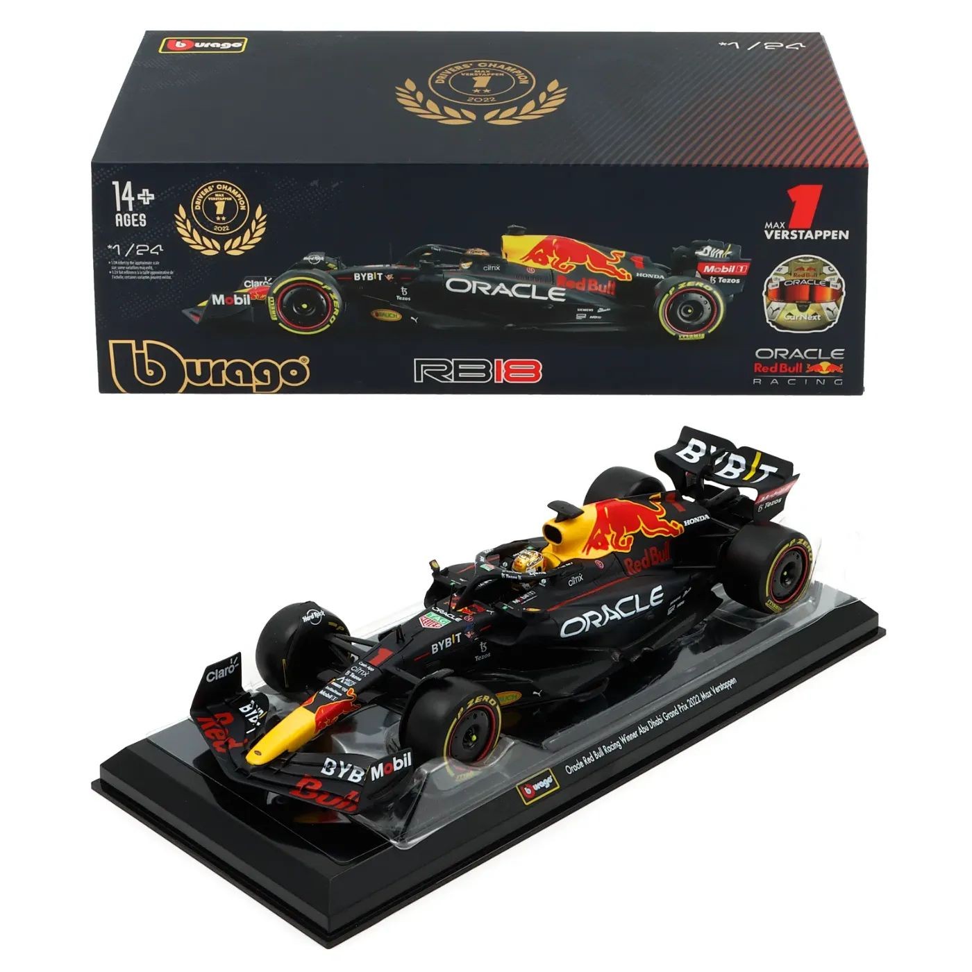 F1 – Red Bull – RB18 – Max Verstappen #1 – Bburago – 1:24