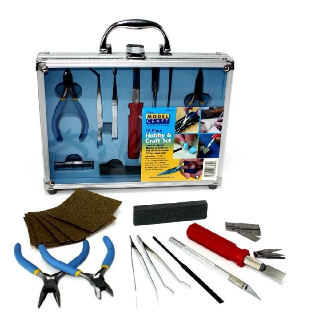 Verktygsset Modellbygge - 18 delar - Hobby and Craft Set - Model Craft