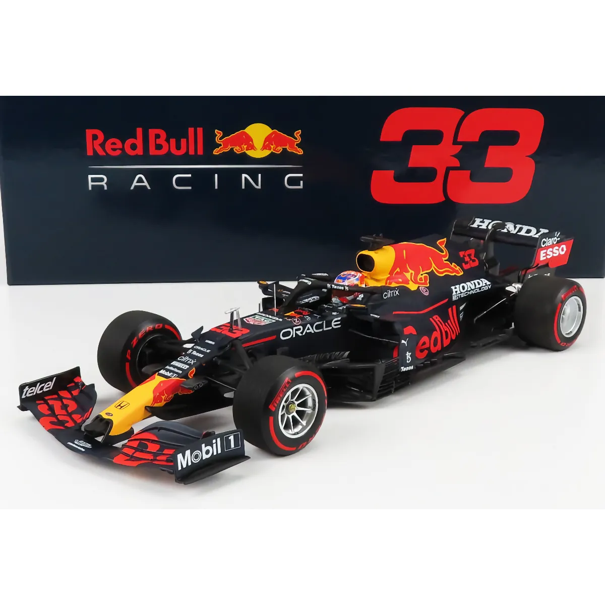 Läs mer om RB16B - Dutch GP 2021 - Max Verstappen - Minichamps - 1:18