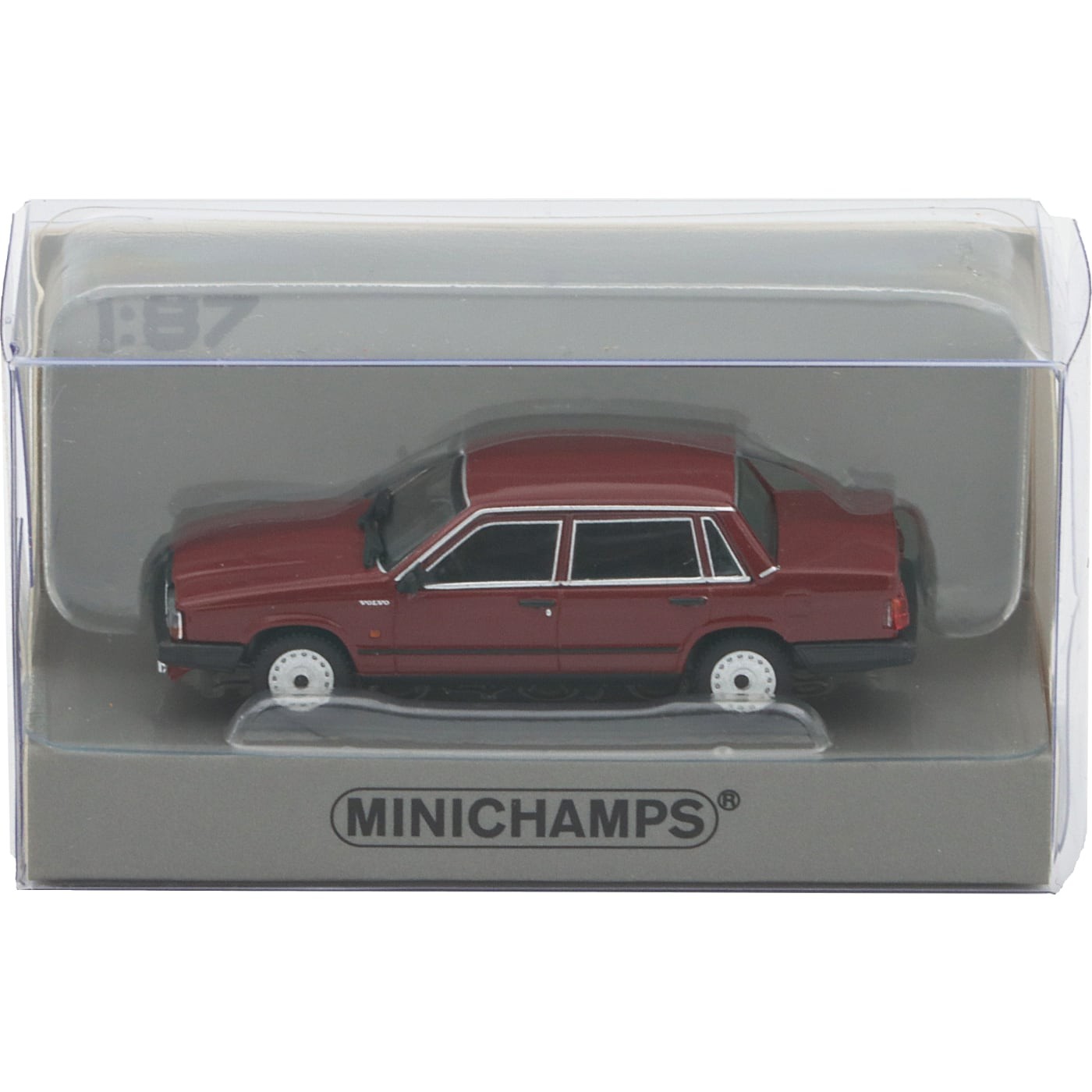 Volvo 740 GL – 1986 – Mörkröd – Minichamps – 1:87