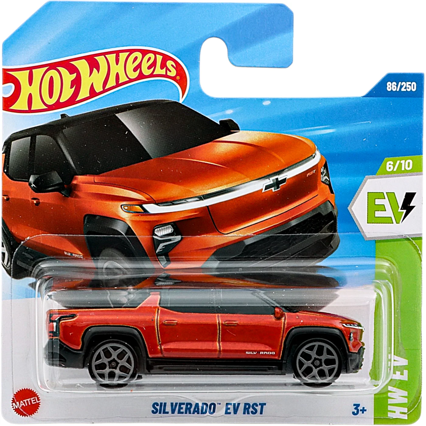 Silverado EV RST - Orange - HW EV - Hot Wheels