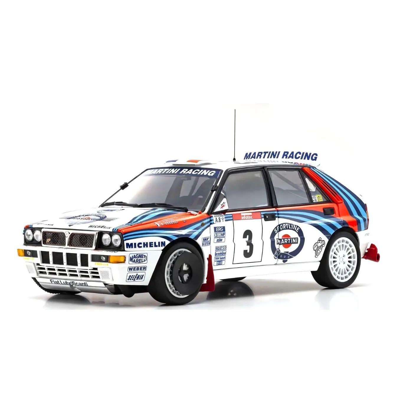 Läs mer om Lancia Delta HF Integrale Evoluzione - 1992 - Kyosho - 1:18