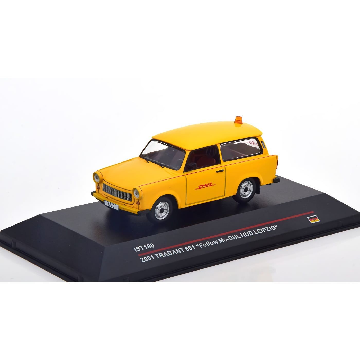 Läs mer om Trabant P601 DHL Hub Leipzig - 2001 - IST Models - 1:43