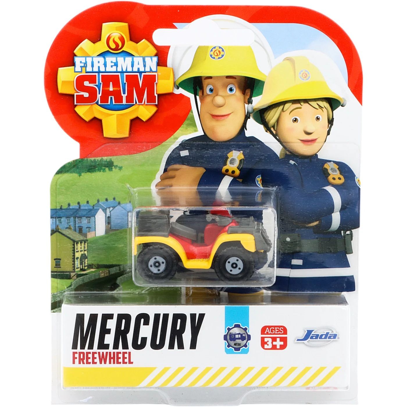 Läs mer om Mercury - Fyrhjuling - Brandman Sam - Jada Toys