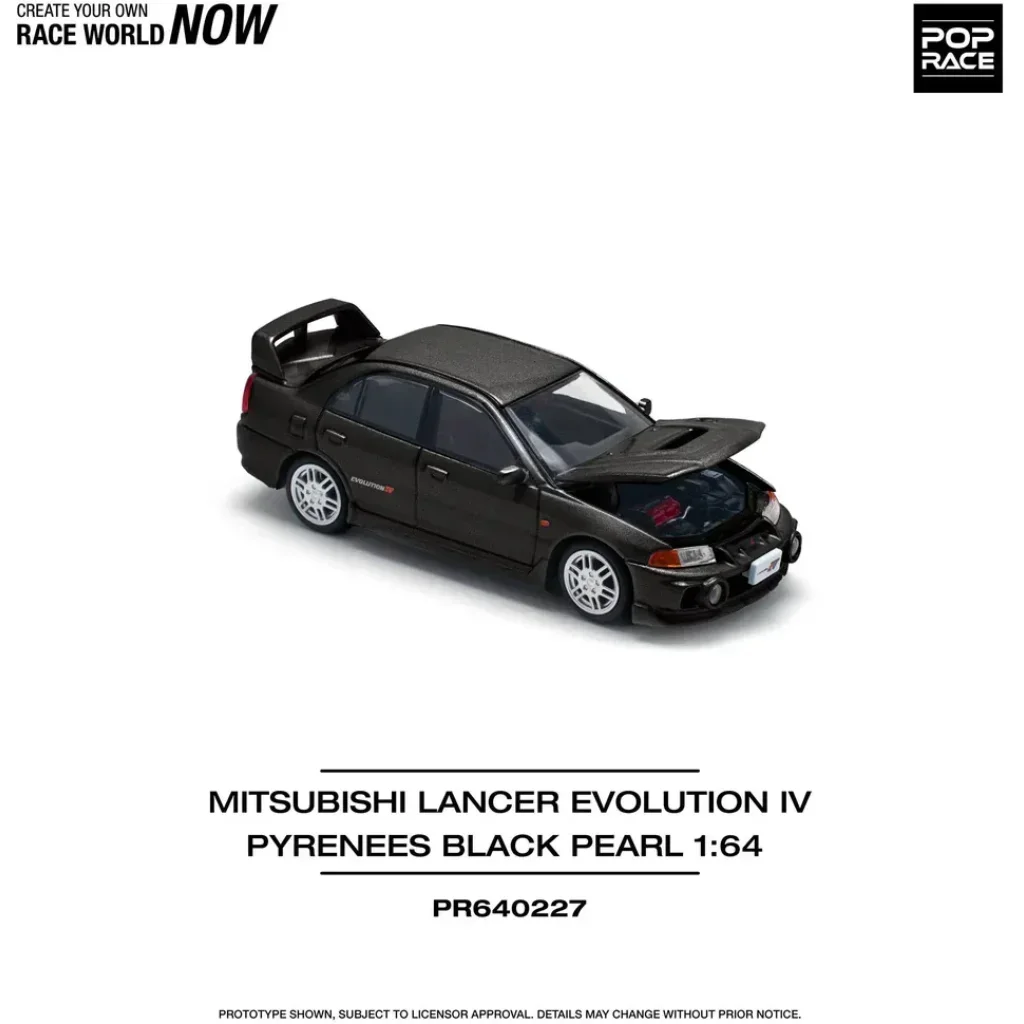 Mitsubishi Lancer Evolution IV - Black Pearl - 227 - Pop Race