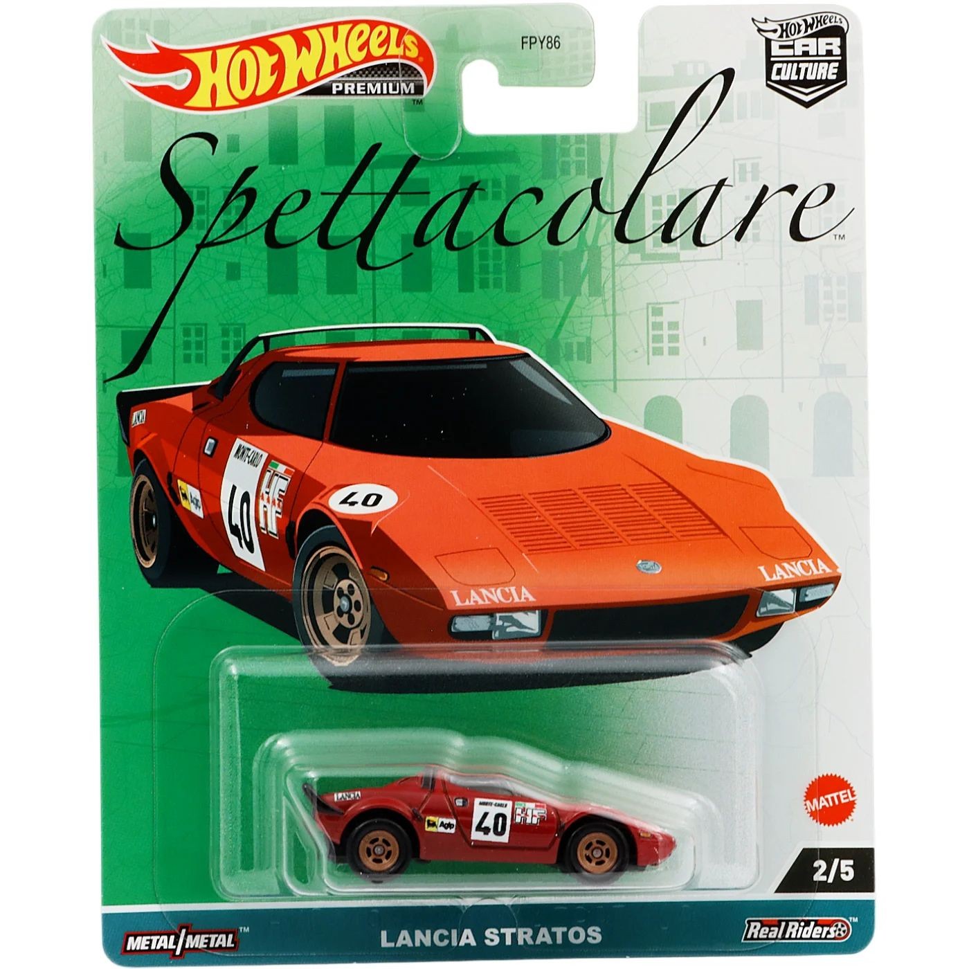 Läs mer om Lancia Stratos - Spettacolare - Hot Wheels