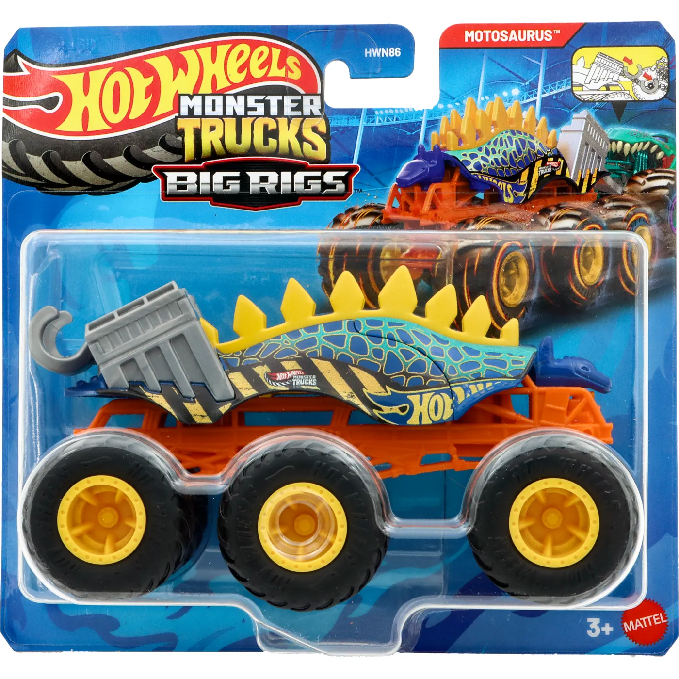 Motosaurus – Monster Trucks Big Rigs – Hot Wheels