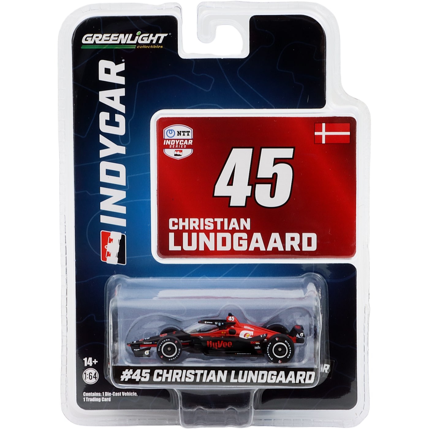 Läs mer om Indycar - 2023 - Christian Lundgaard #45 - GreenLight - 1:64