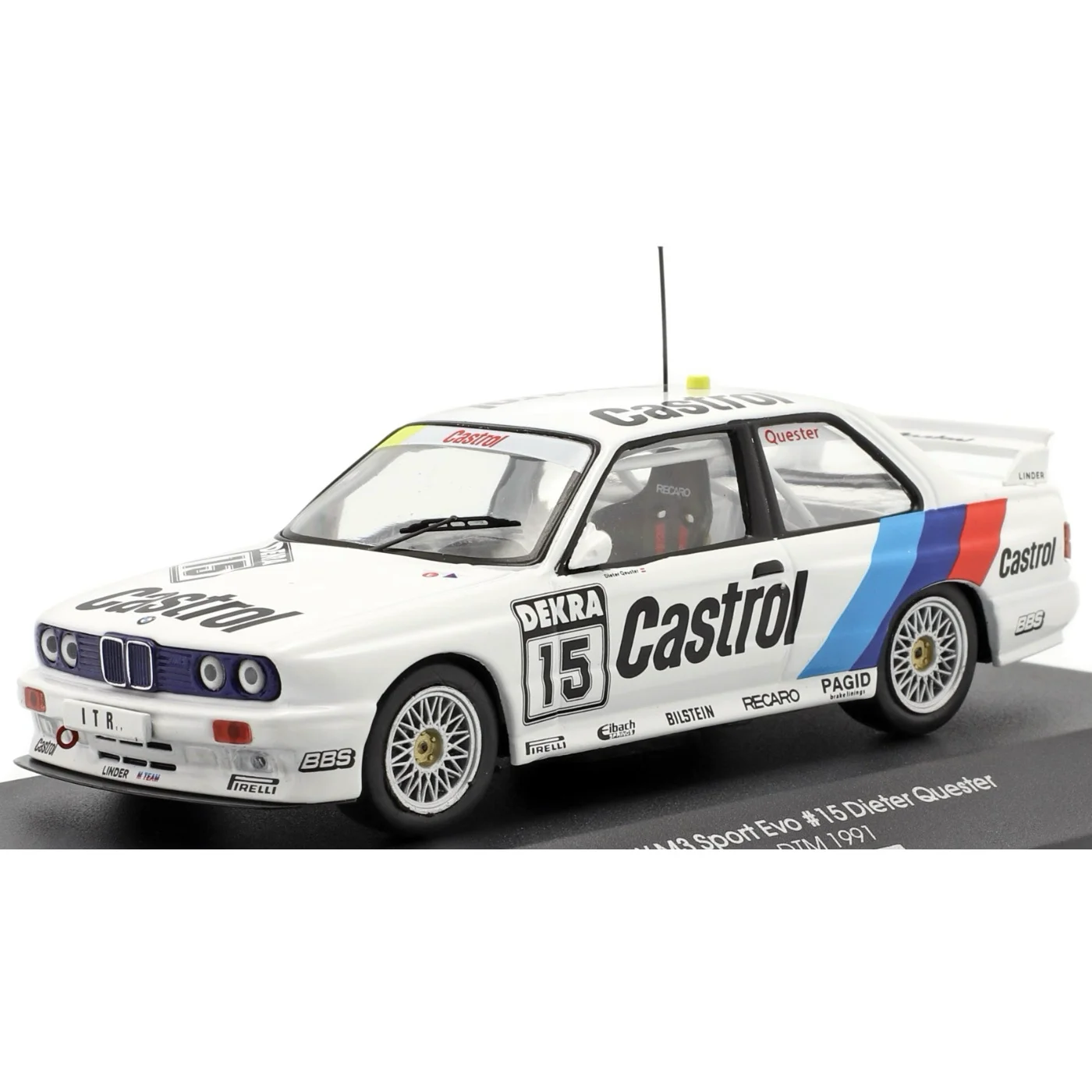 BMW M3 Sport Evo (E30) - Dieter Quester - 1991 - CMR - 1:43