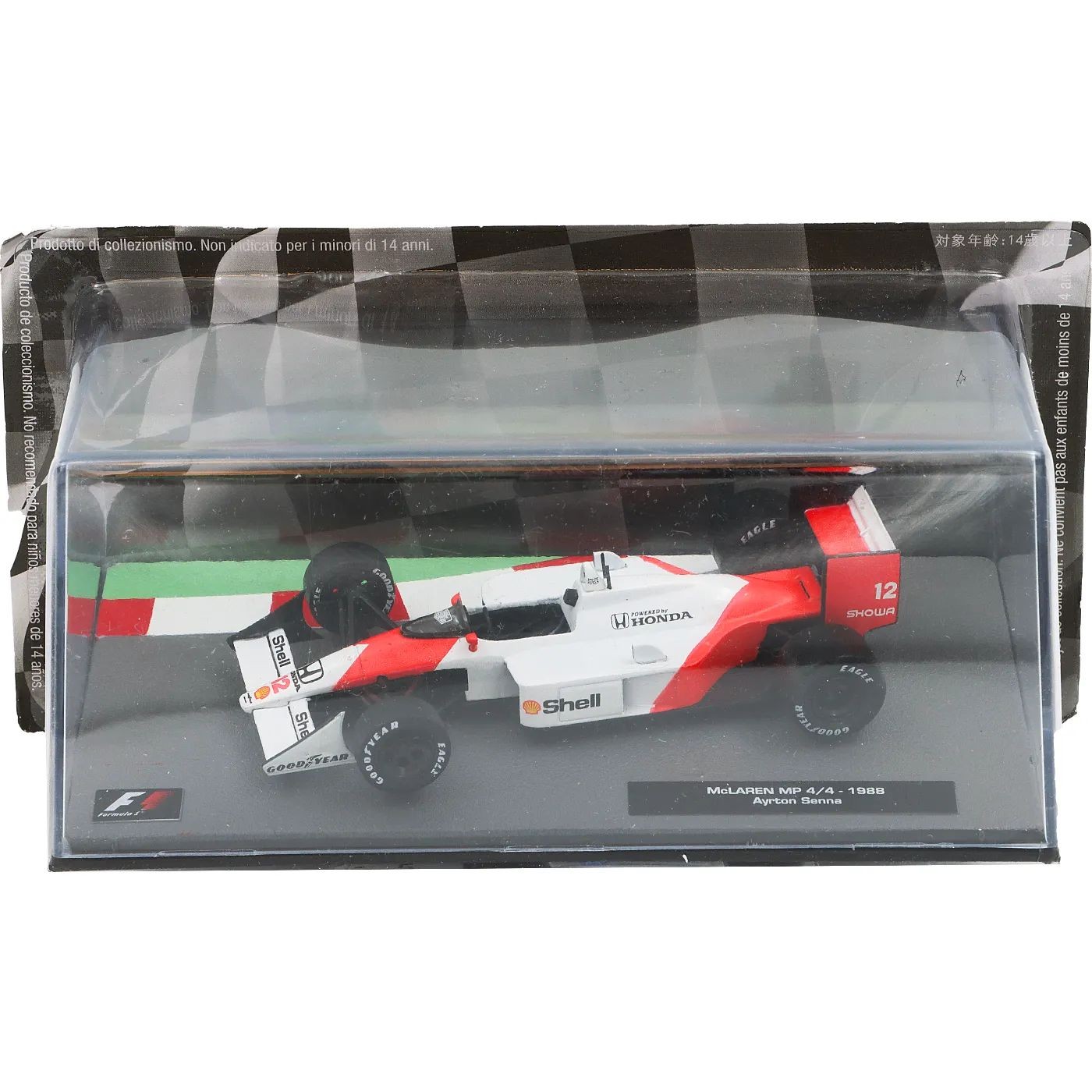 Läs mer om McLaren MP 4/4 - 1988 - Ayrton Senna - Altaya - 1:43