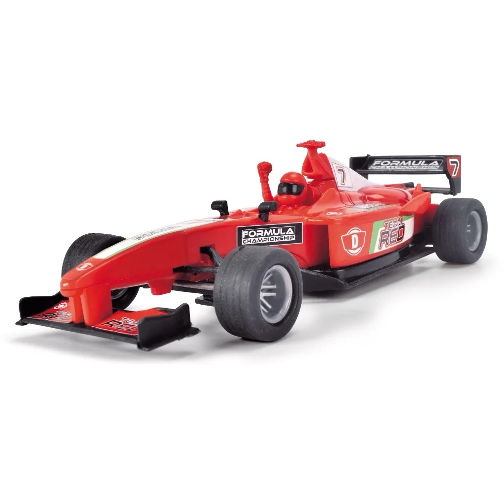 Formula Racer - Formel-1-bil med dragrep - Dickie Toys (Röd)