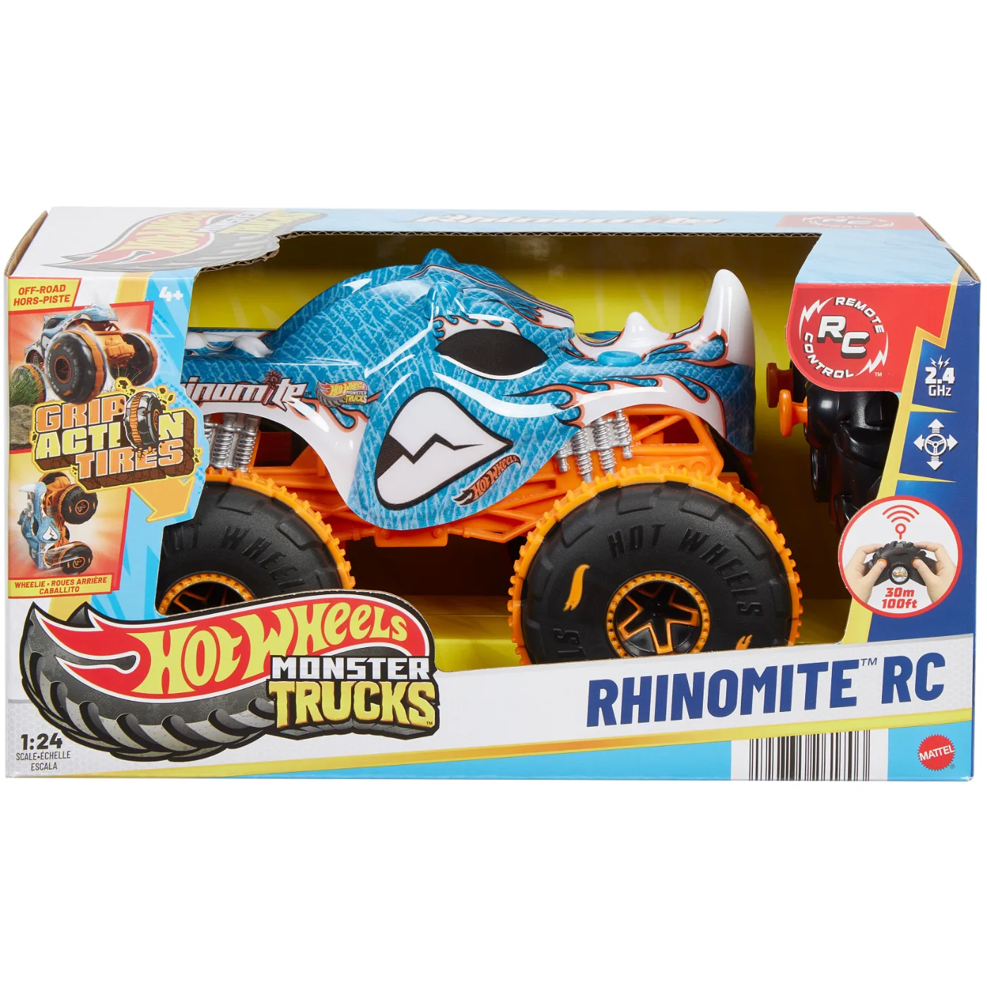 Rhinomite RC - Hot Wheels Monster Trucks - 20 cm