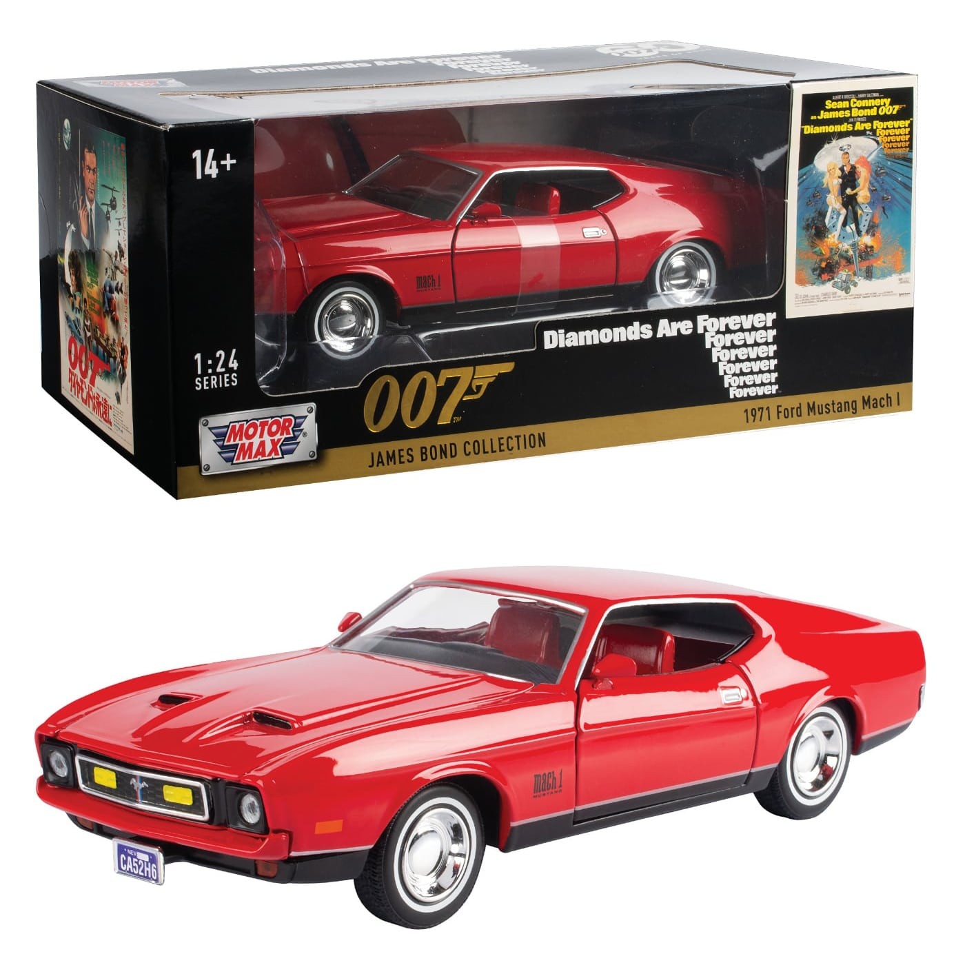 1971 Ford Mustang Mach 1 – Diamonds Are Forever – MM – 1:24