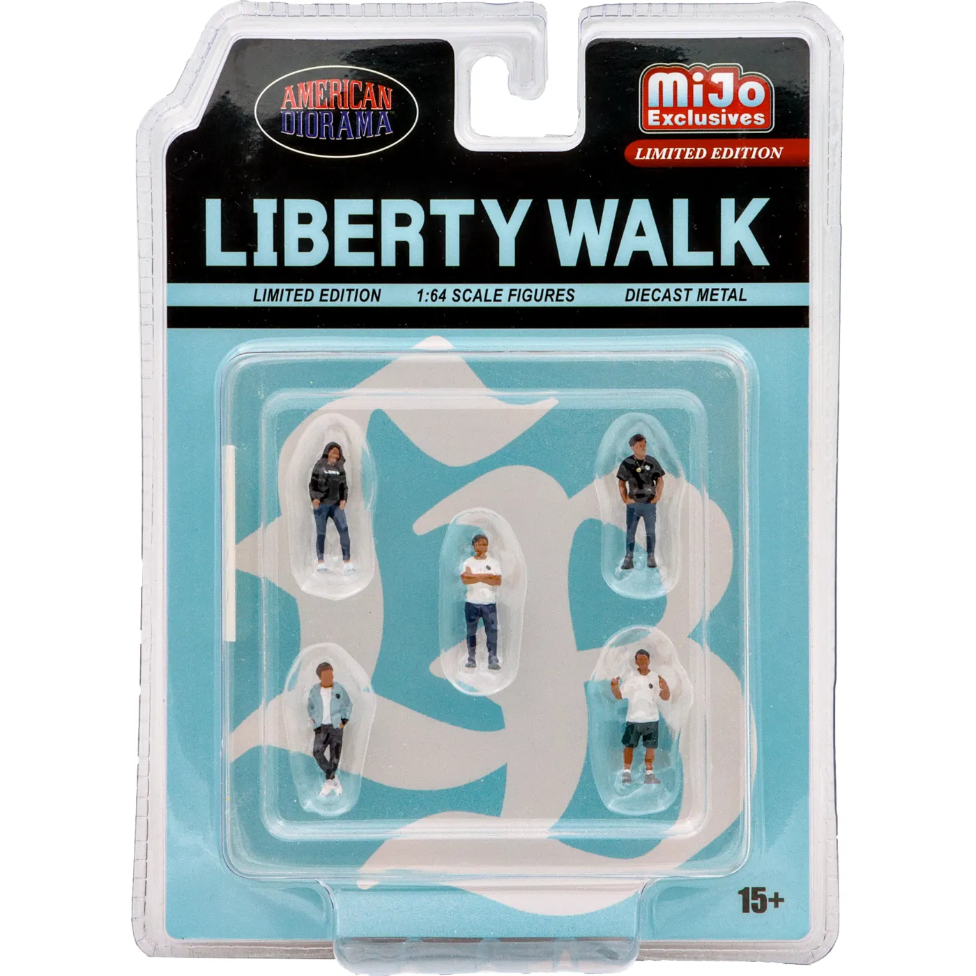 Liberty Walk - 5 figurer - American Diorama / MiJo - 1:64