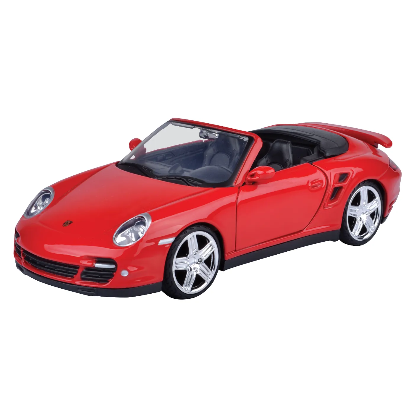 Porsche 911 Turbo Cabriolet – Röd – Motormax – 1:24