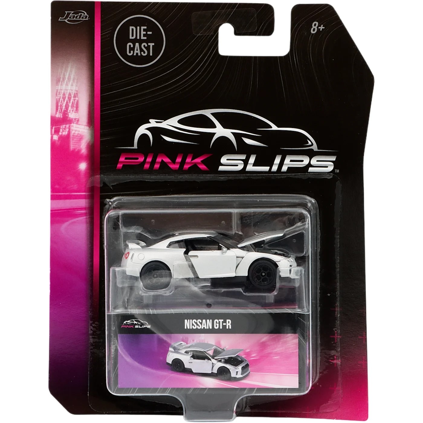 Läs mer om Nissan GT-R - Pink Slips - Jada Toys - 7 cm