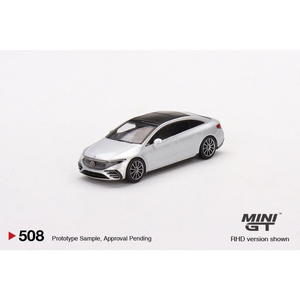 Mercedes-Benz EQS 580 4MATIC – Silver – 508 – Mini GT – 1:64