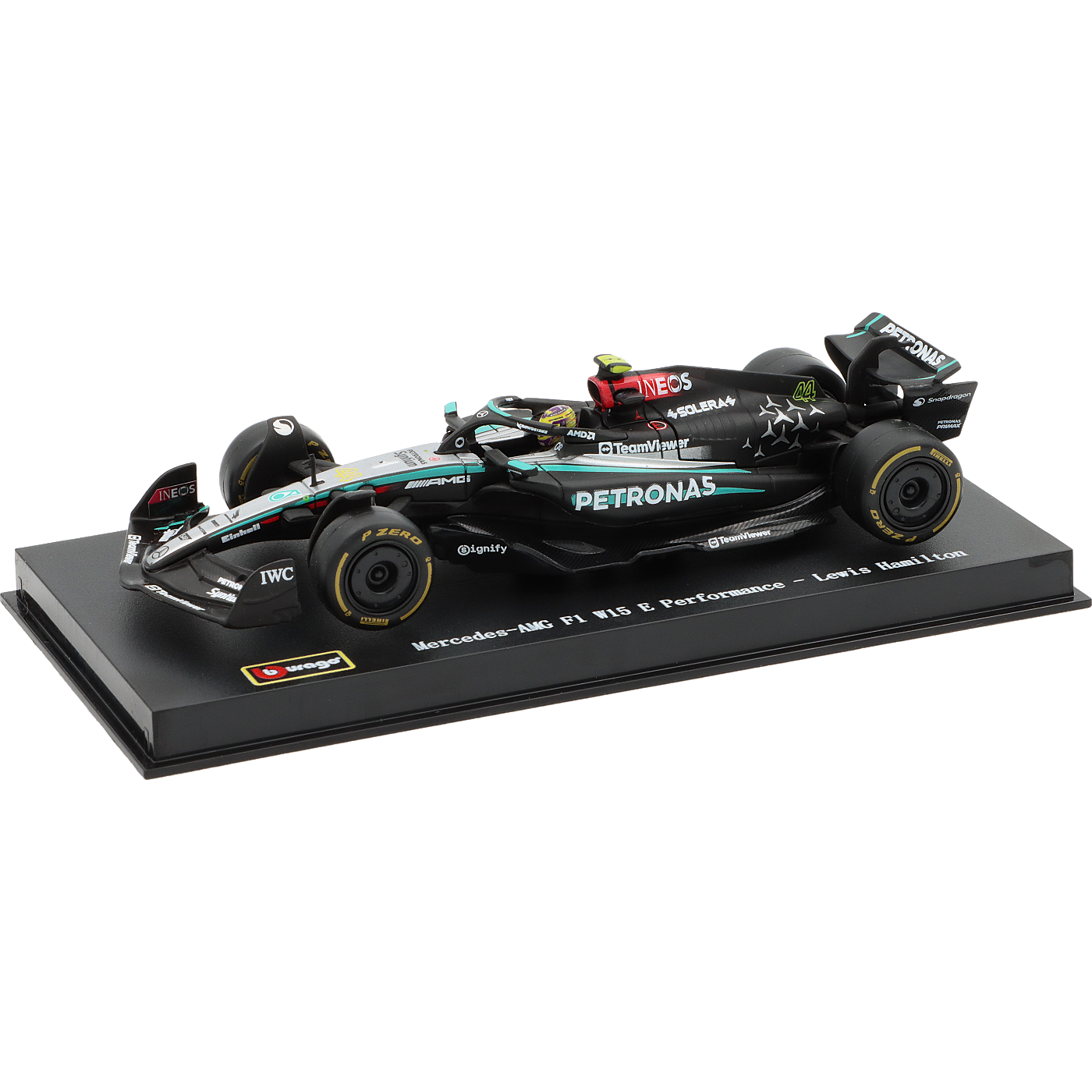 Mercedes-AMG W15 E – 2024 – Lewis Hamilton – Bburago – 1:43
