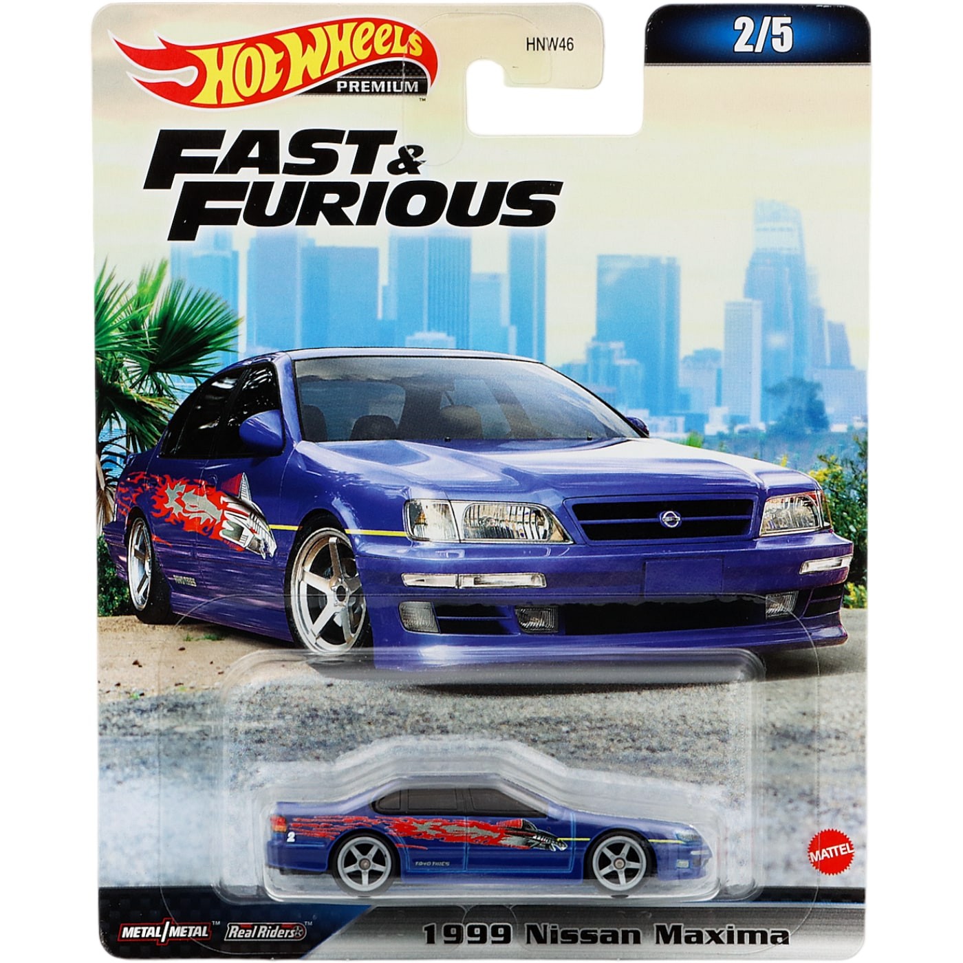 1999 Nissan Maxima – Blå – Fast &amp Furious 2/5 – Hot Wheels