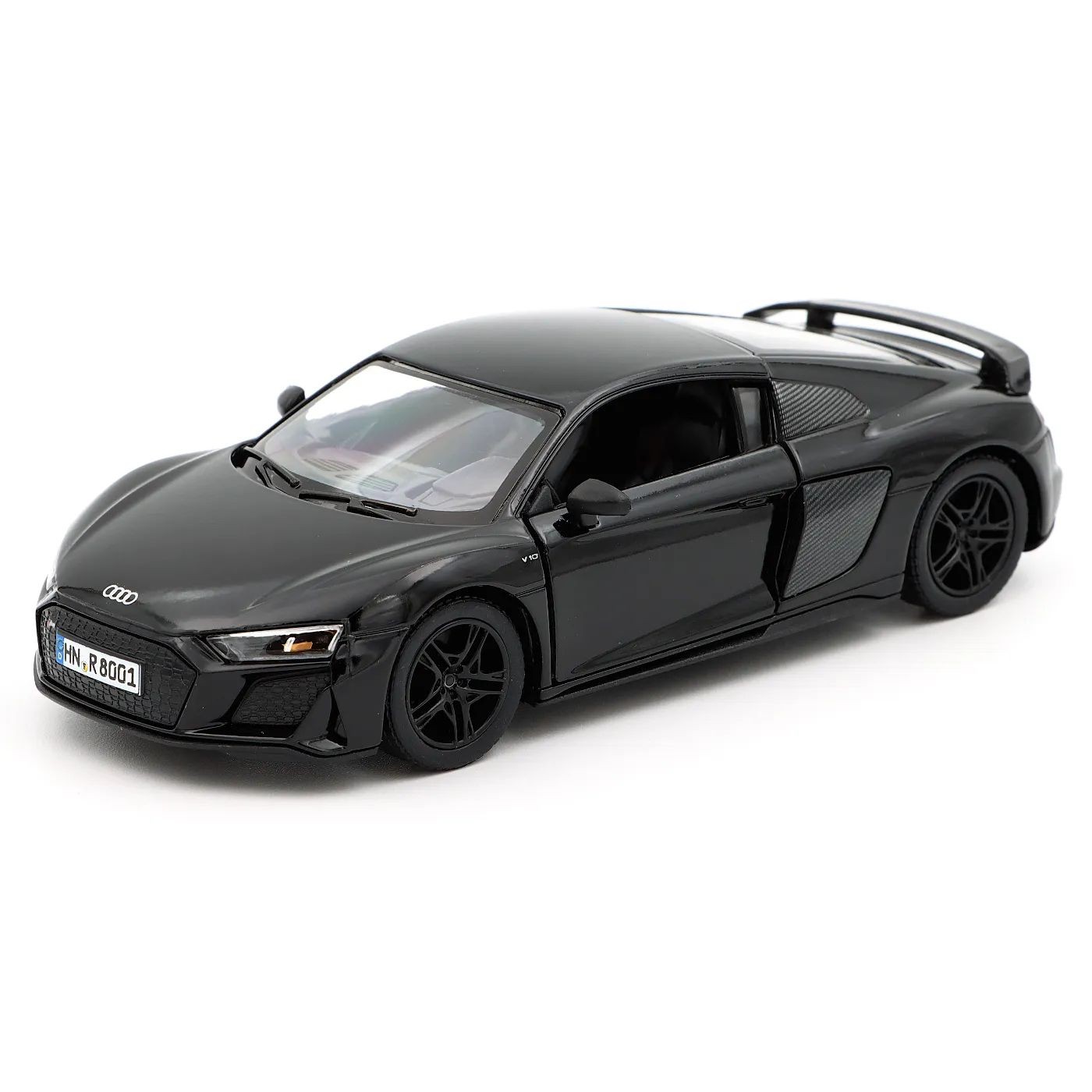 2020 Audi R8 Coupe – Kinsmart – 1:36 – Svart