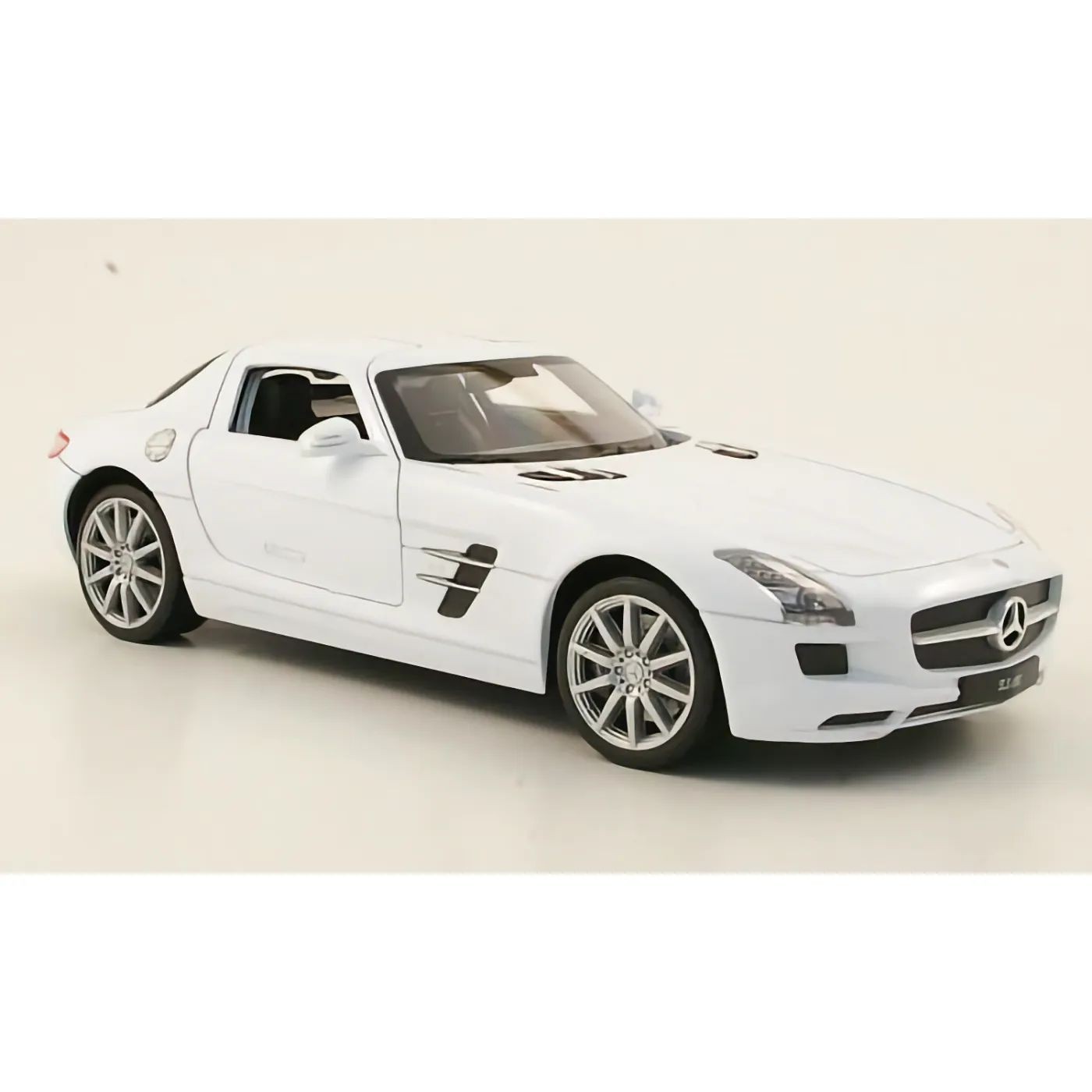 Läs mer om Mercedes-Benz SLS AMG - Vit - Welly - 1:24