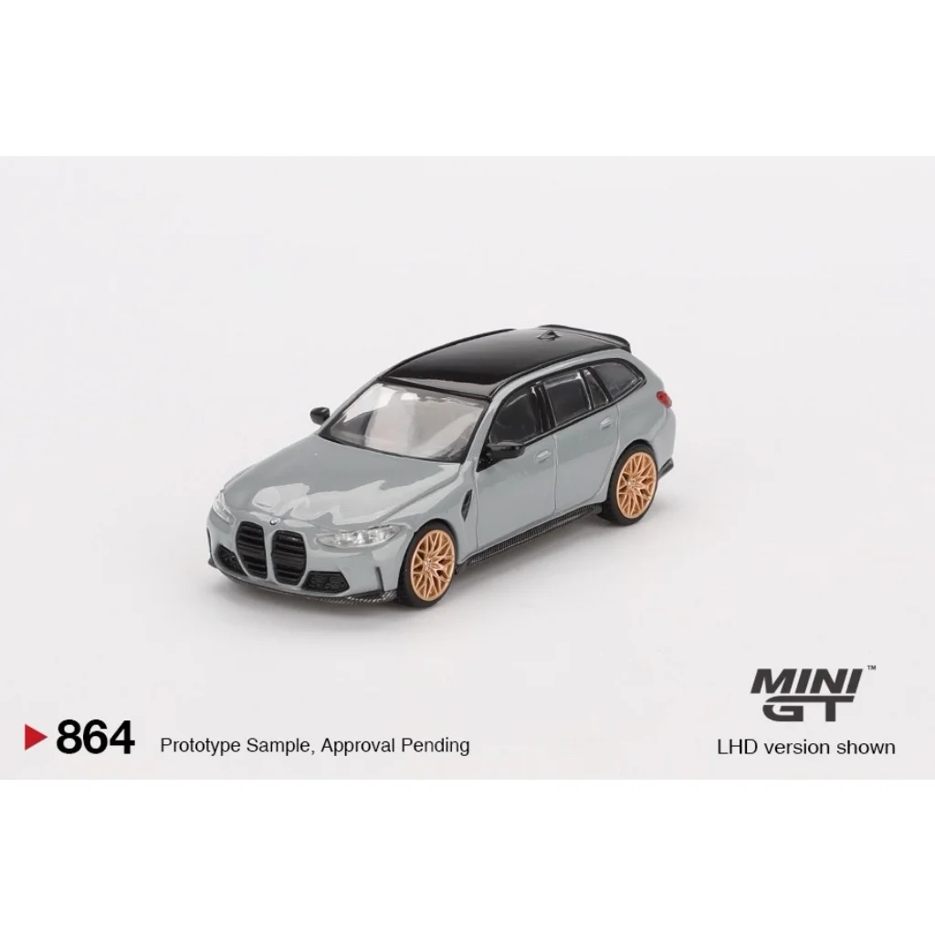 BMW M3 Competition (G81) - Touring Brooklyn Gray - 864 - Mini GT