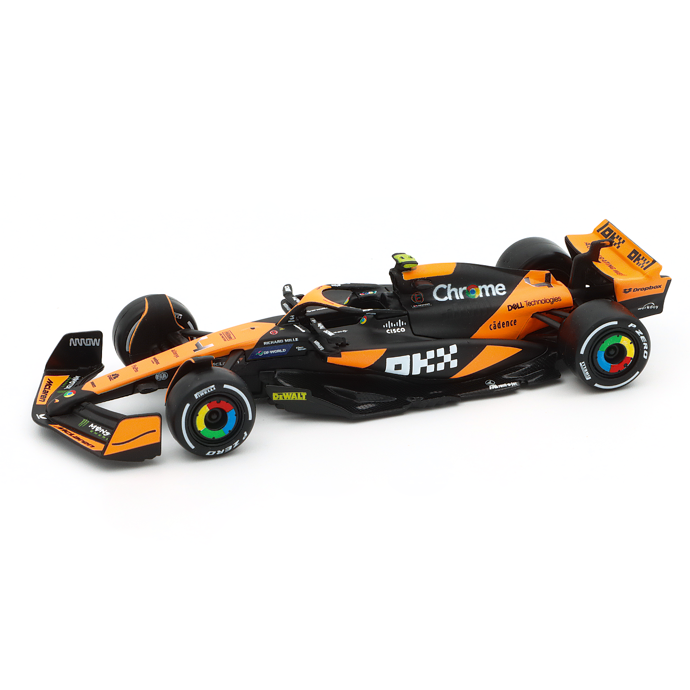 McLaren MCL38 - Miami GP 2024 Lando Norris - Bburago - 1:43