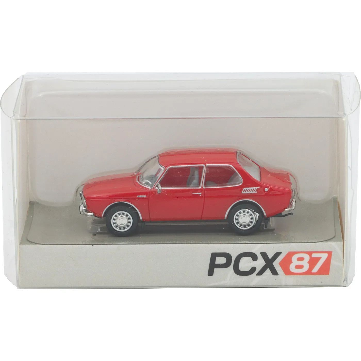 SAAB 99 – Röd – 1970 – PCX87 – 1:87