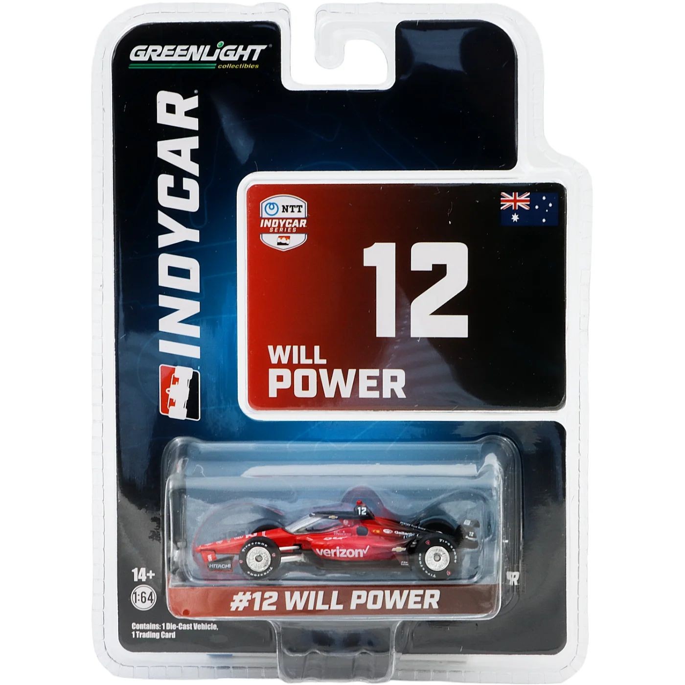 Läs mer om Indycar - 2023 - Will Power #12 - GreenLight - 1:64