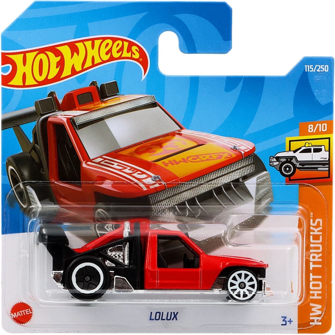 Läs mer om Lolux - HW Hot Trucks - Röd - Hot Wheels