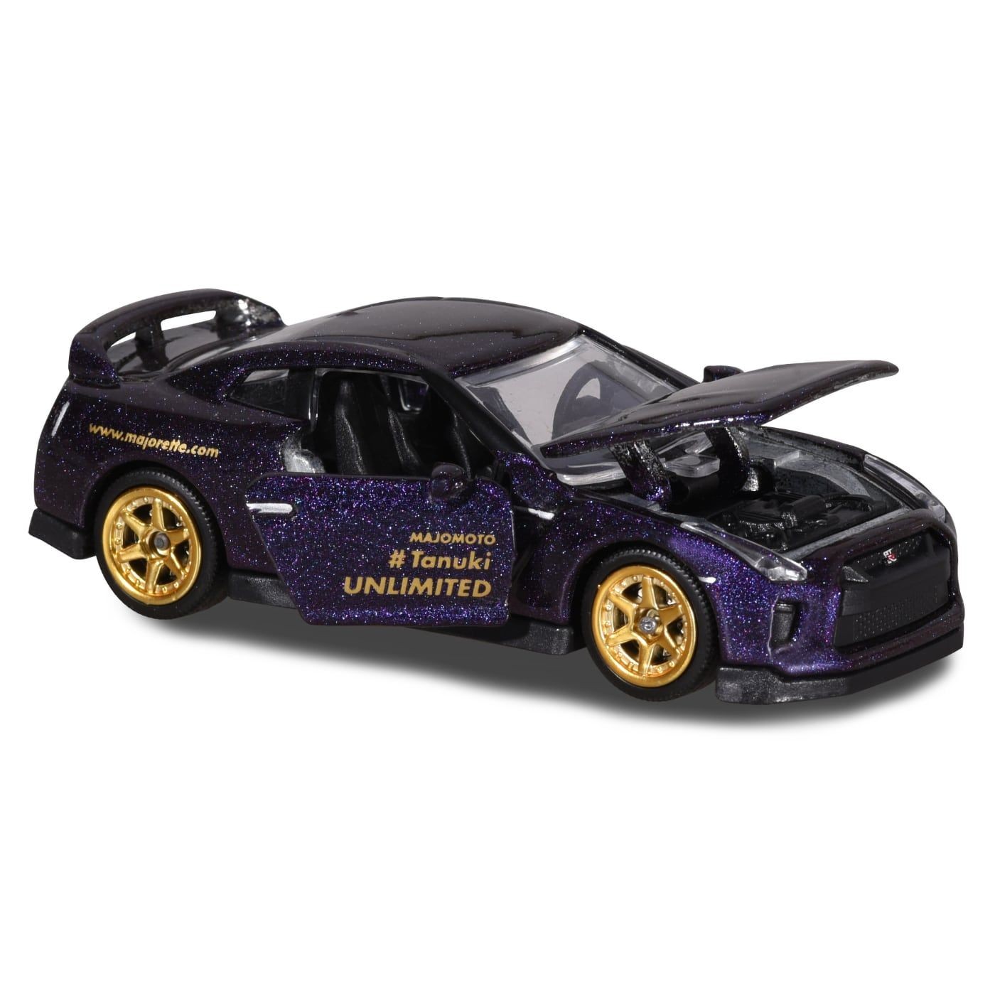 Läs mer om Nissan GT-R - Lila metallic - Deluxe Cars - Majorette