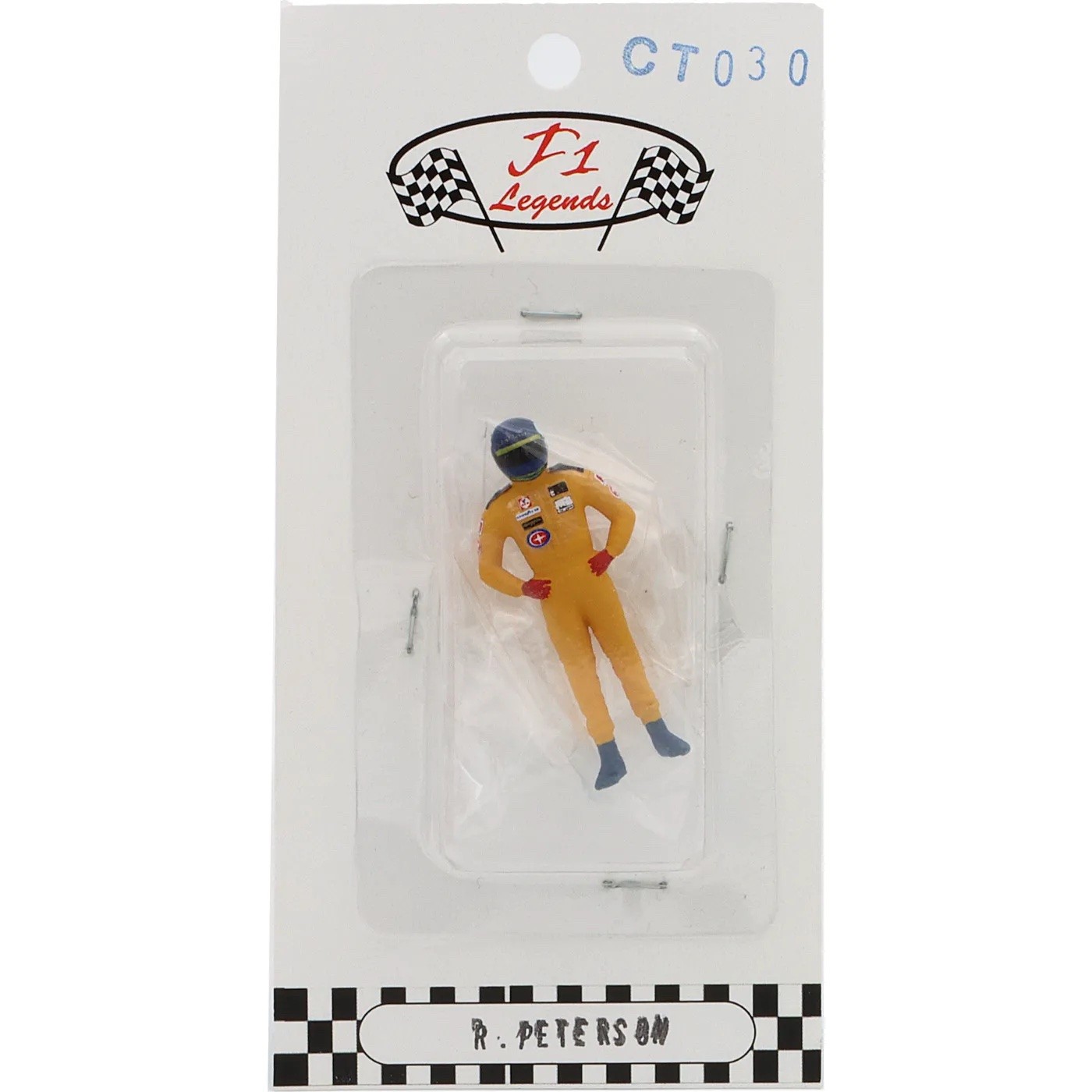 Läs mer om Ronnie Peterson - F1 Legends - Figur - Cartrix - 1:43