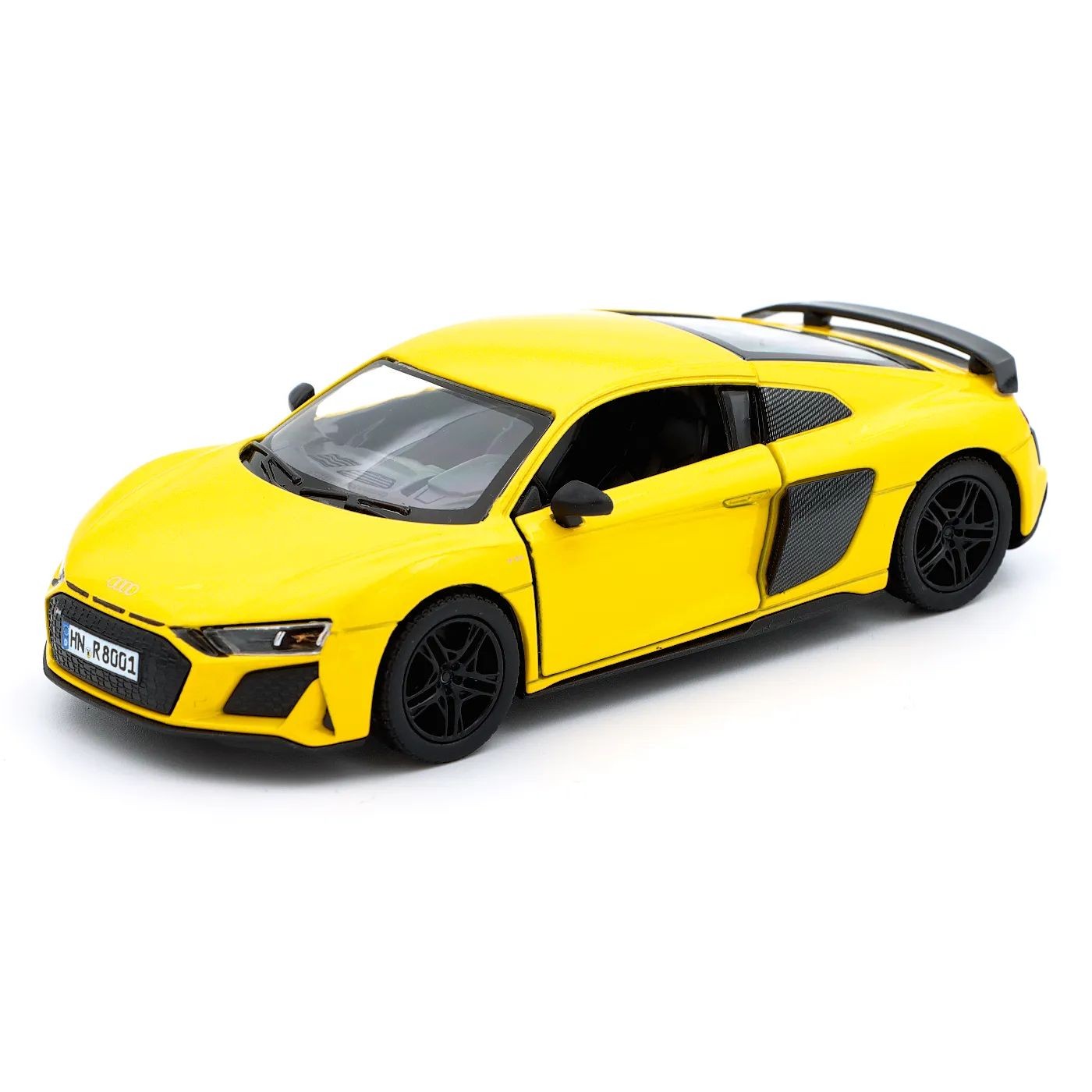 2020 Audi R8 Coupe – Kinsmart – 1:36 – Gul