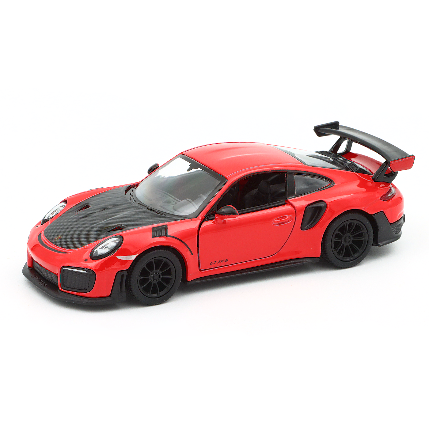 Porsche 911 (991) GT2 RS - Röd och Svart - Kinsmart - 12 cm