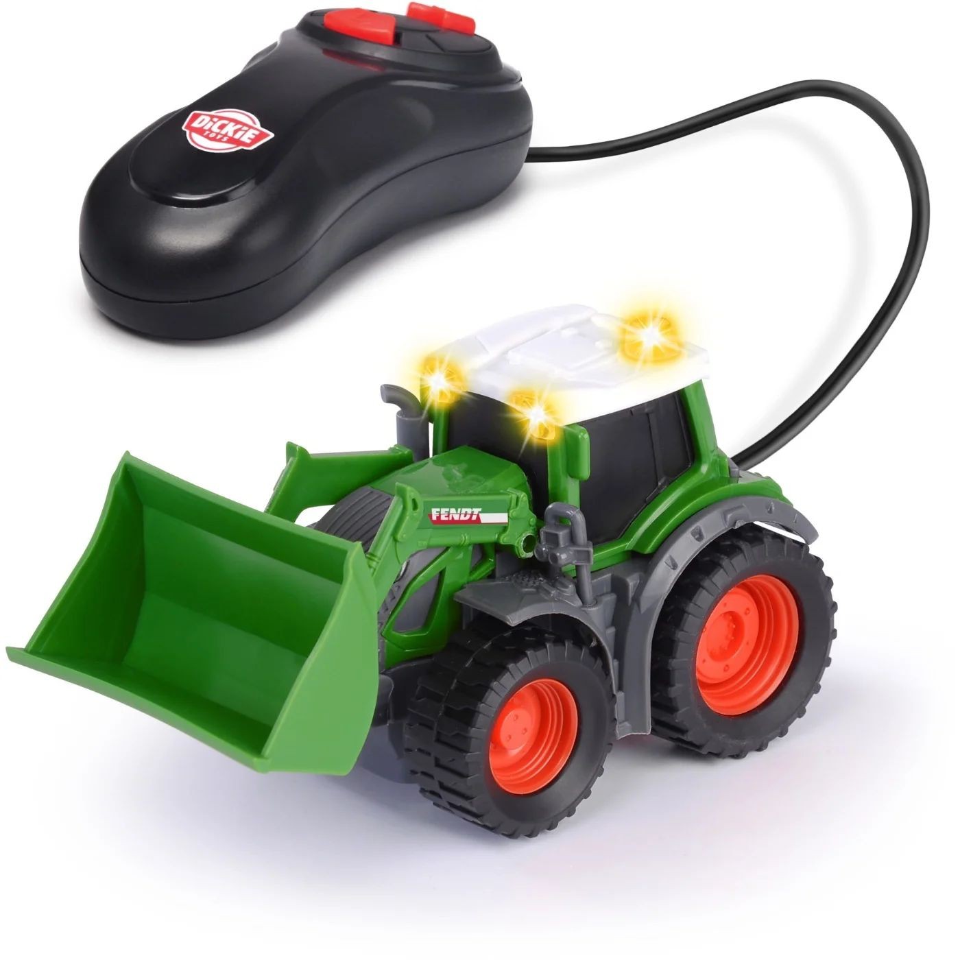 Läs mer om Sladdstyrd traktor - Fendt Cable Tractor - Dickie Toys